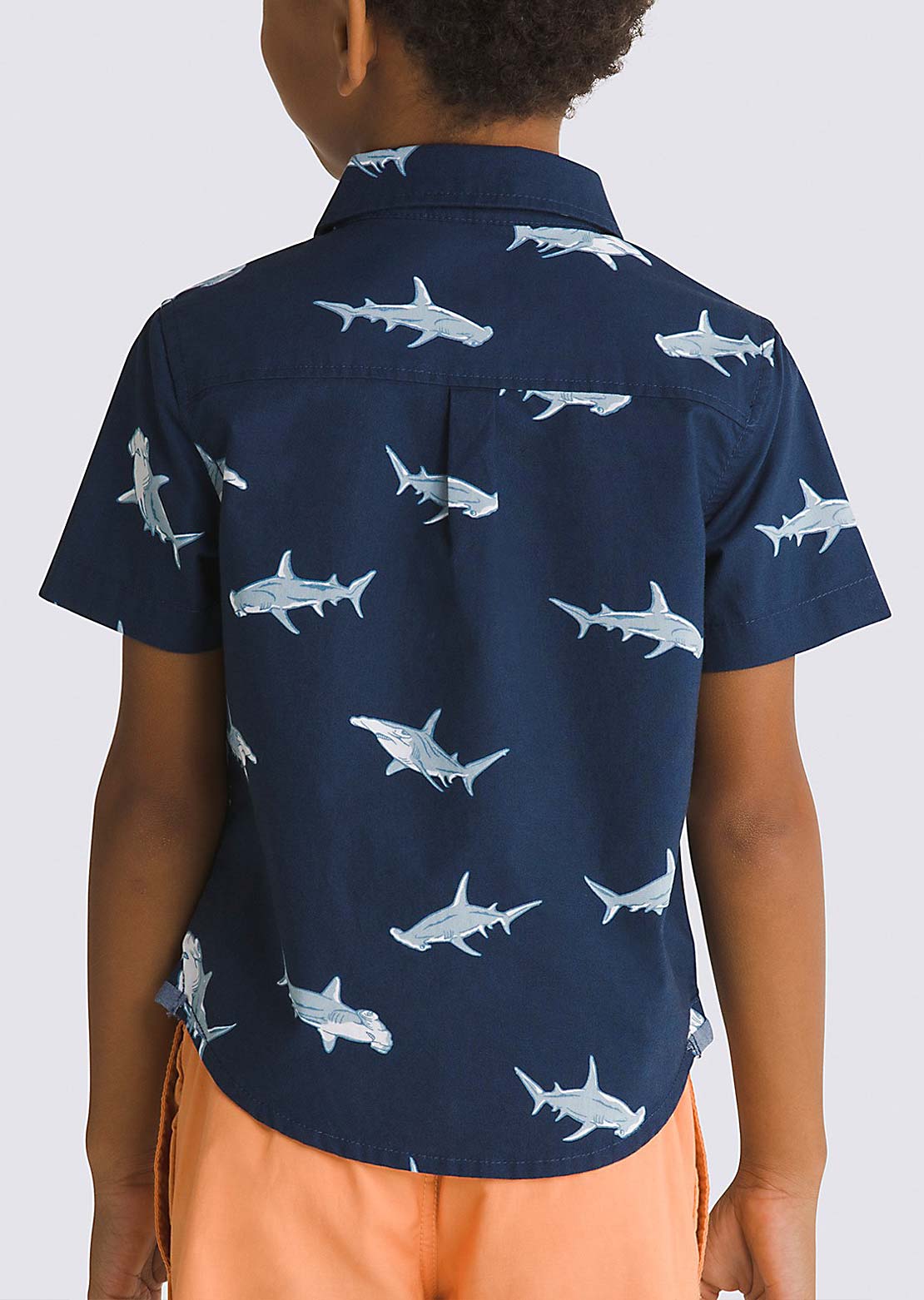 Vans Toddler Shark SS T-Shirt Dress Blues
