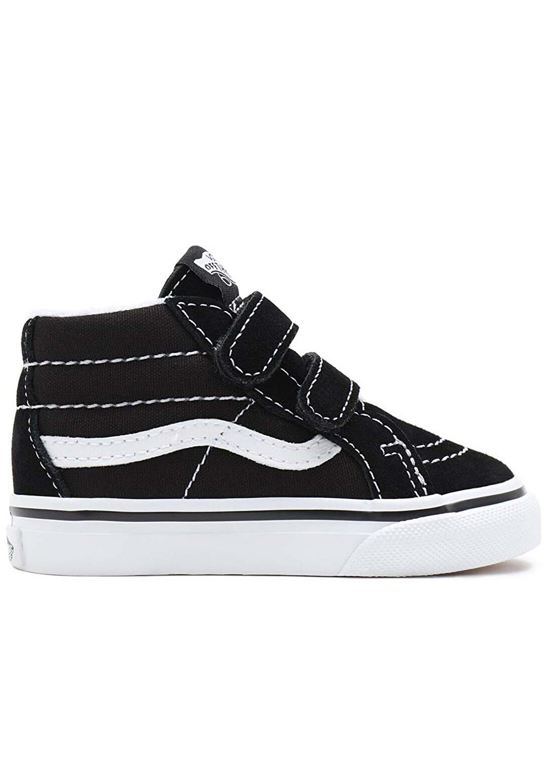 Vans Toddler Sk8-Mid Reissue V Shoes Black/True White