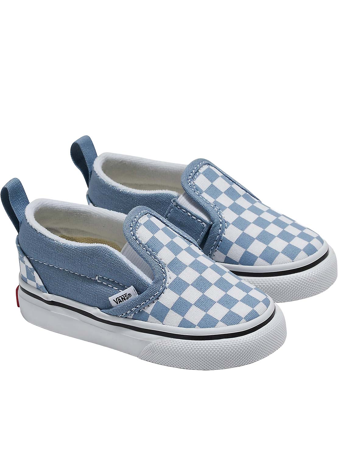 Vans Toddler Slip-on V Shoes Dusty Blue