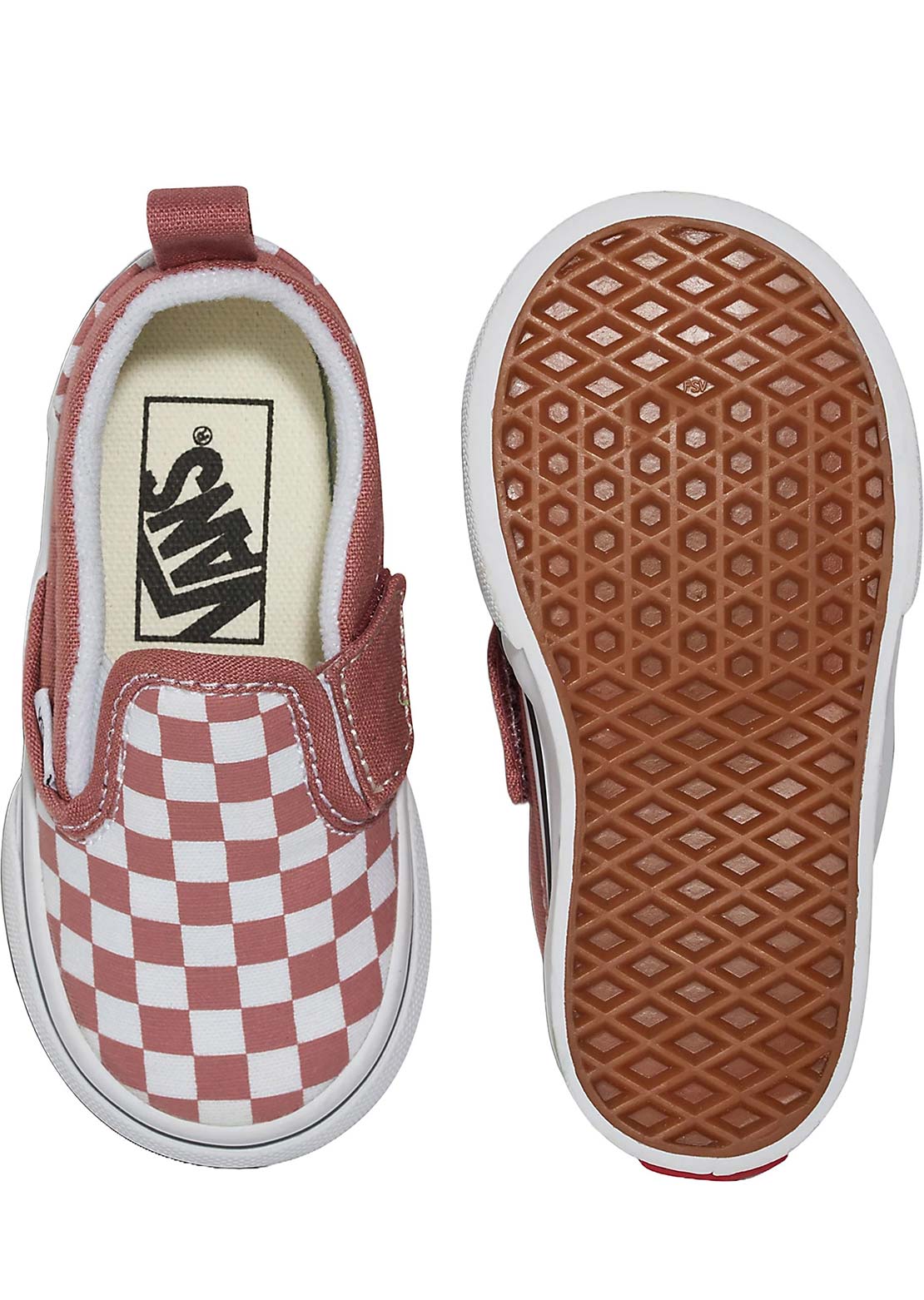 Vans Toddler Slip-on V Shoes Withered Rose