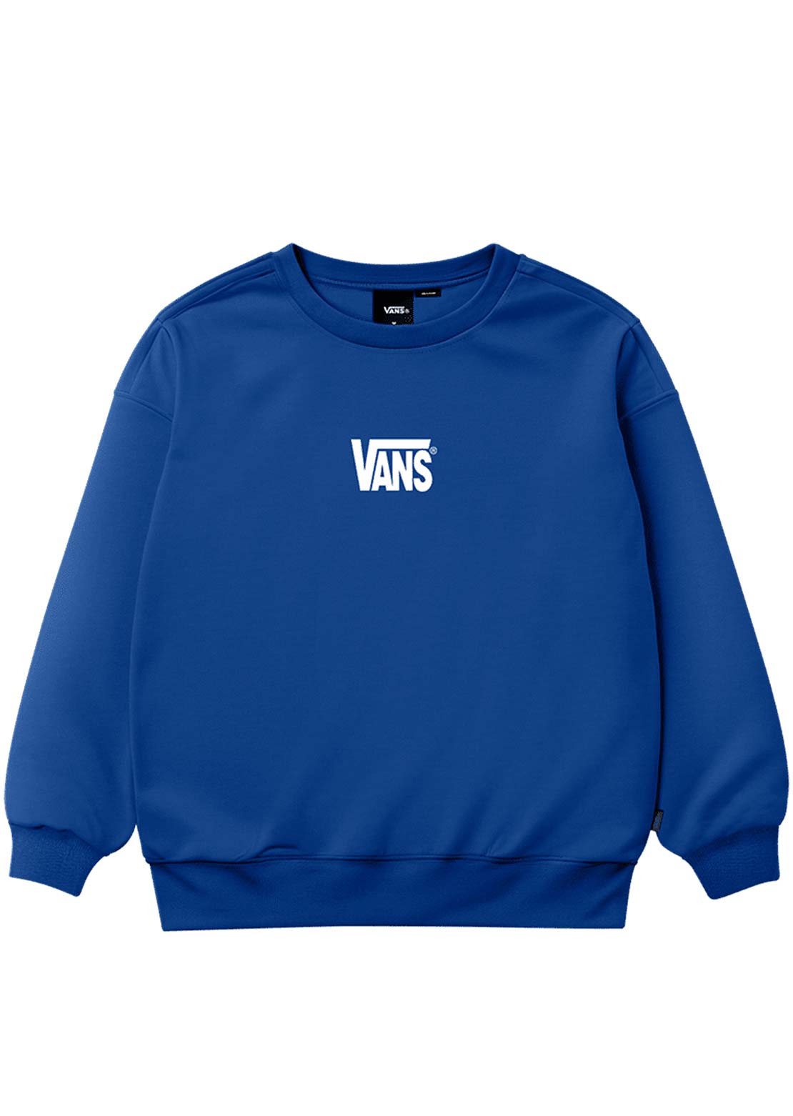 Vans Toddler Stretch Logo Crewneck Sweater Classic Blue