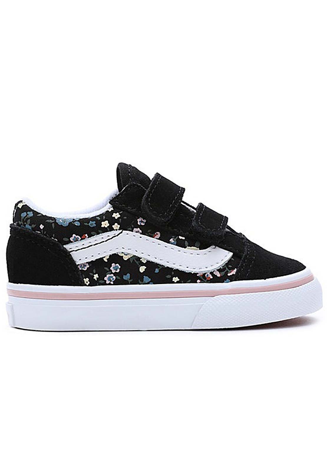 Vans Toddler T Old Skool V Shoes Black/Multi