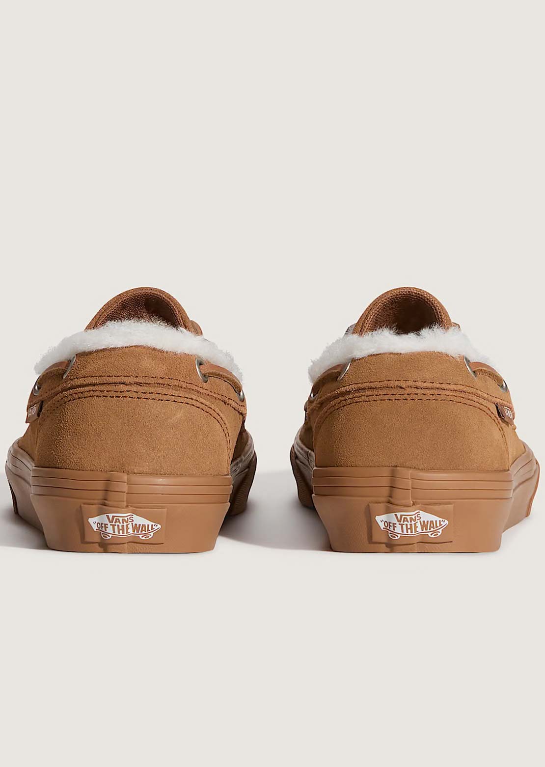 Vans Unisex 2-Eyelet Boat Shoes Sherpa Chipmunk