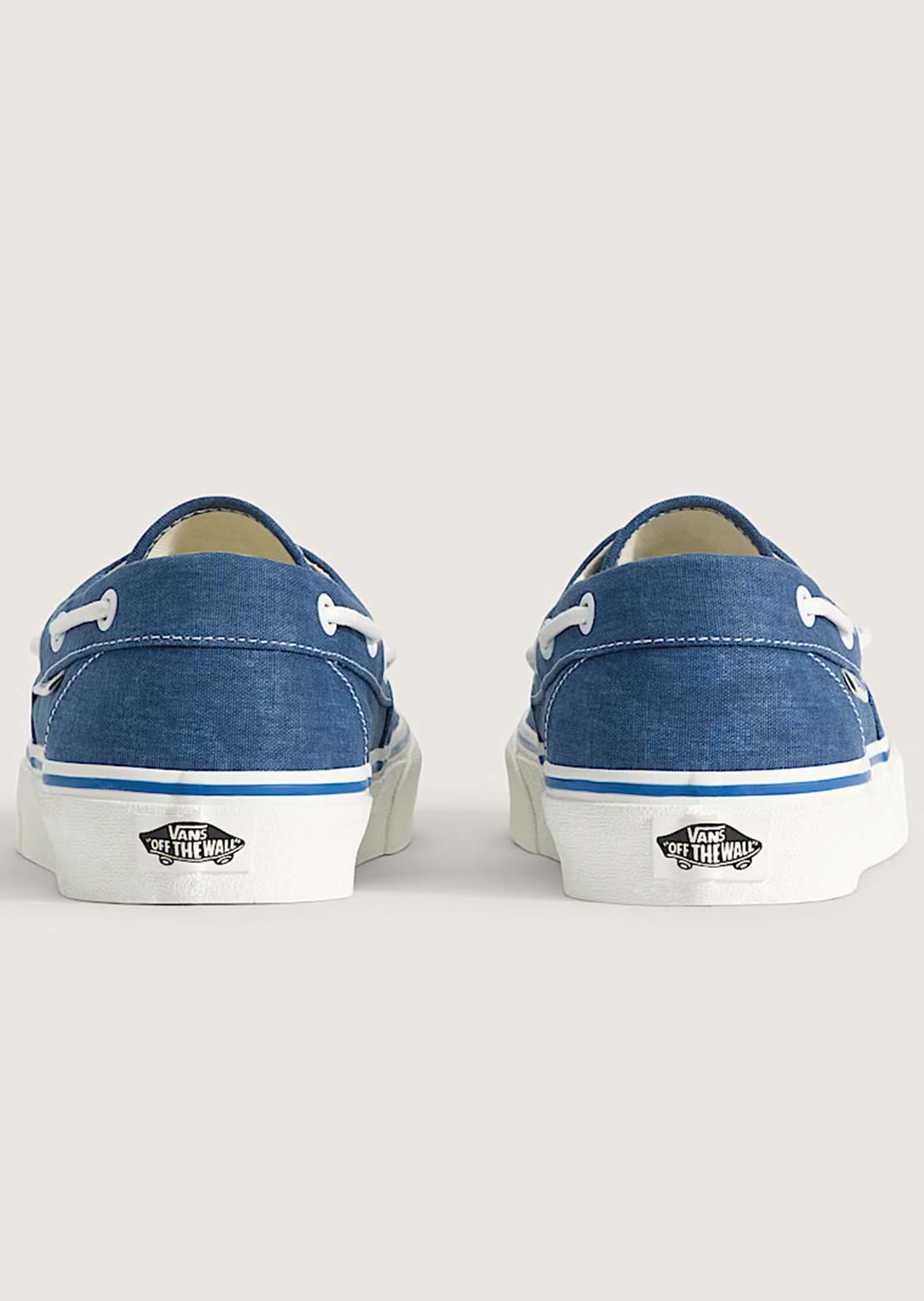 Vans Unisex Authentic Boat Shoes Navy/Marshmallow
