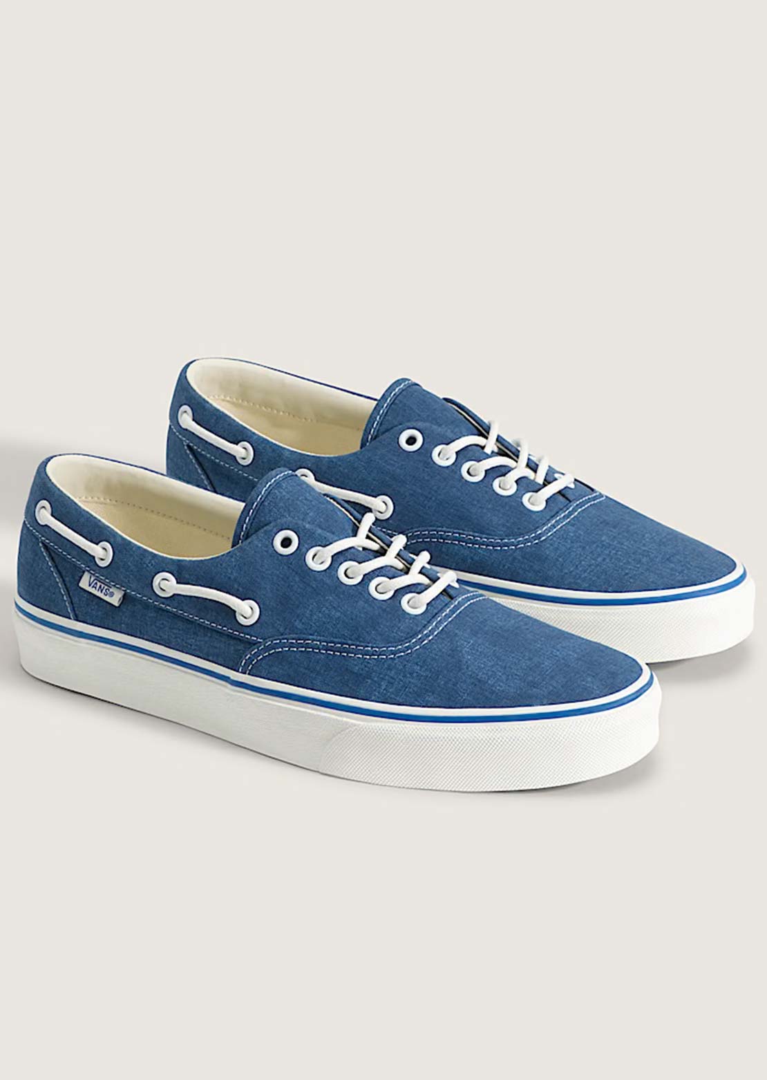 Vans Unisex Authentic Boat Shoes Navy/Marshmallow