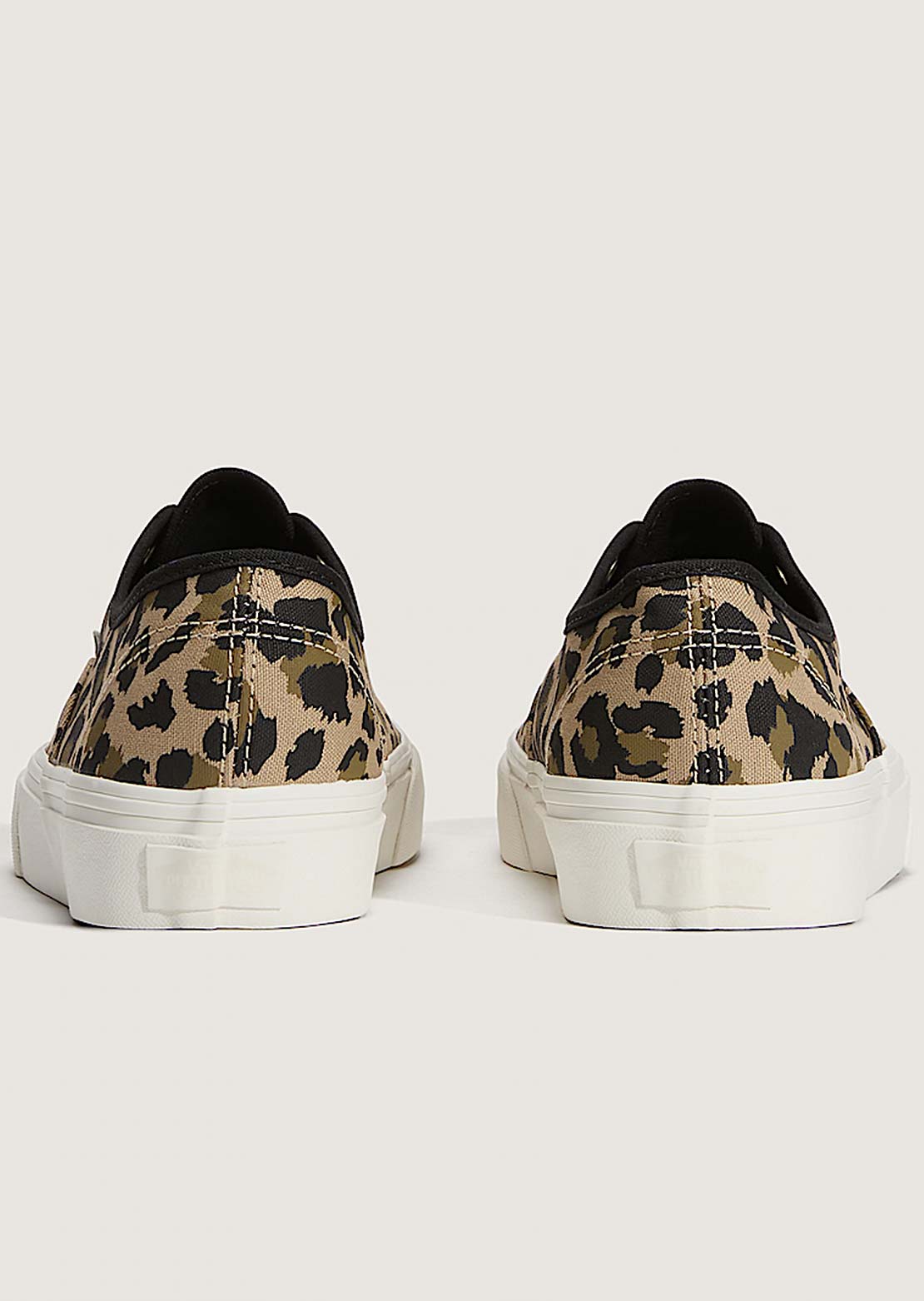 Vans Unisex Authentic Shoes Leopard Black/Incense