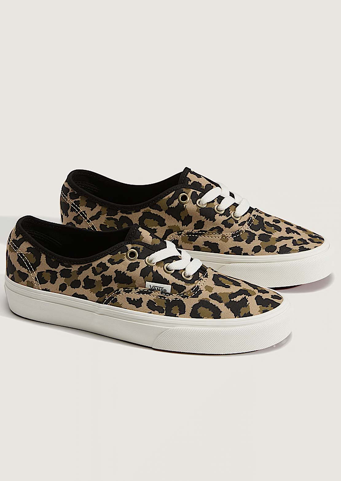 Vans Unisex Authentic Shoes Leopard Black/Incense