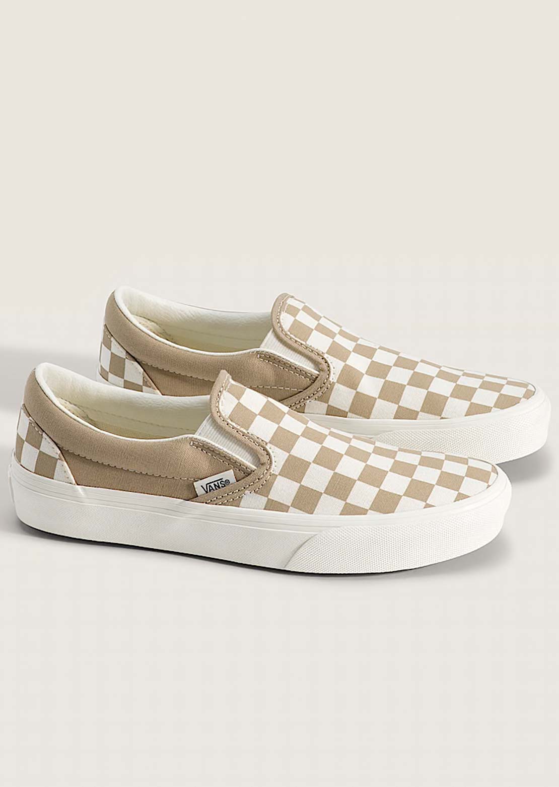 Vans Unisex Classic Slip-On Shoes Color Theory Checkerboard Incense