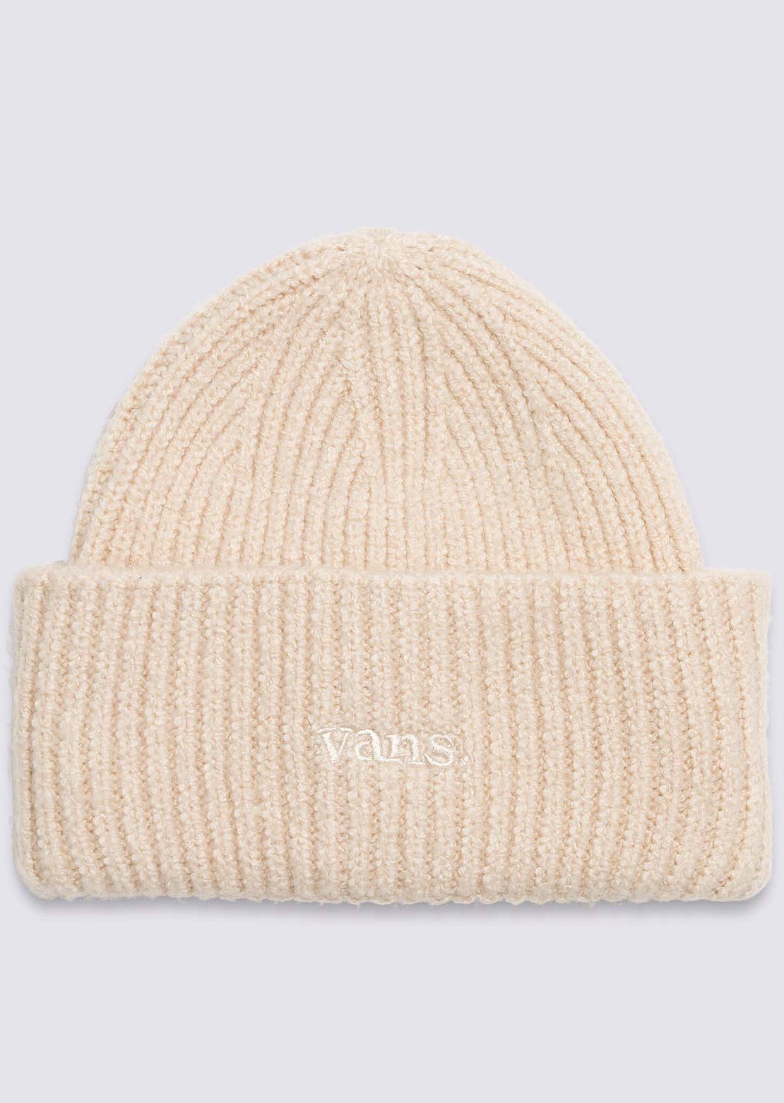 Vans Unisex Densmore Wide Cuff Beanie Natural