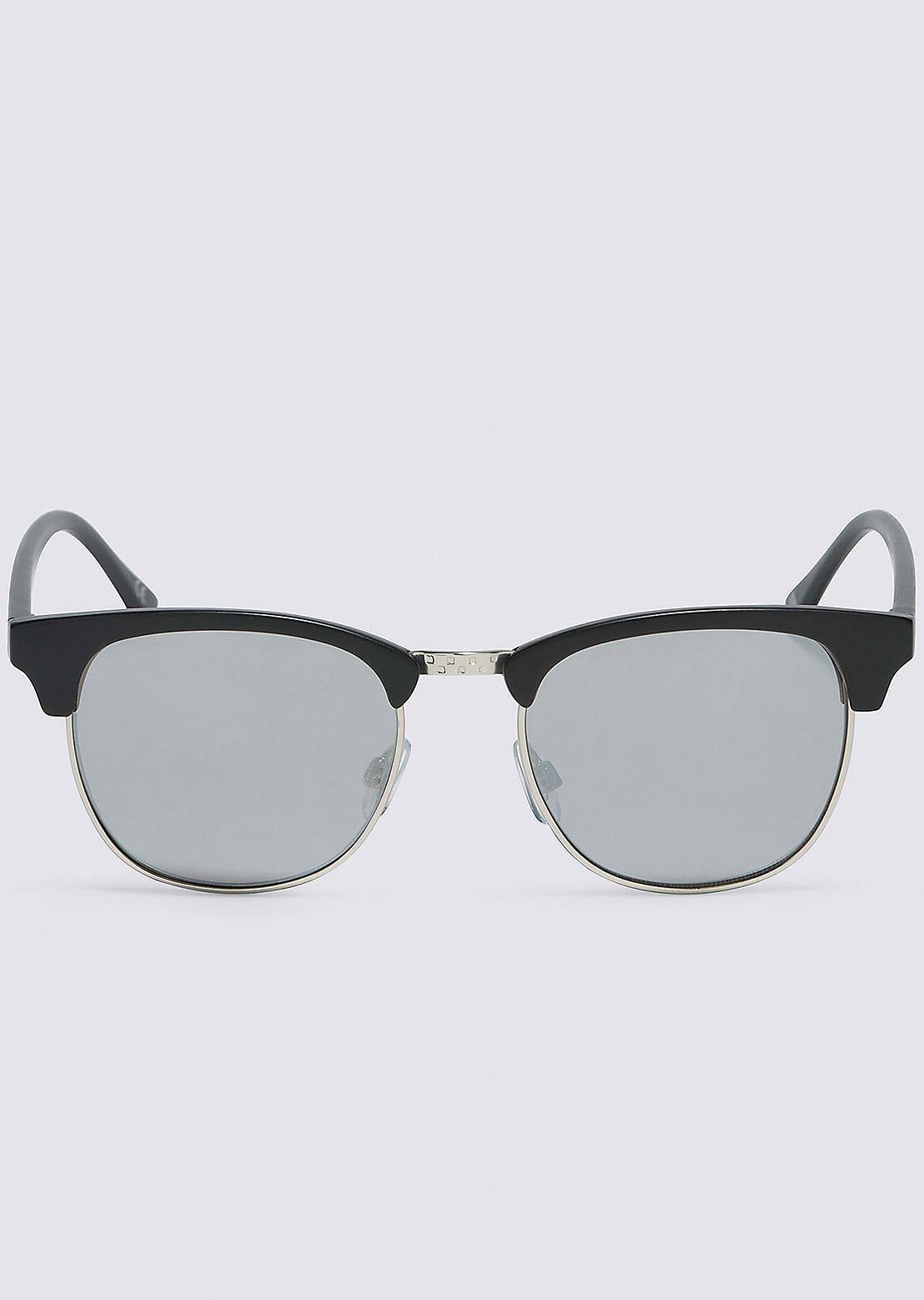 Vans Unisex Dunville Shades Sunglasses Matte Black/Silver Mirror