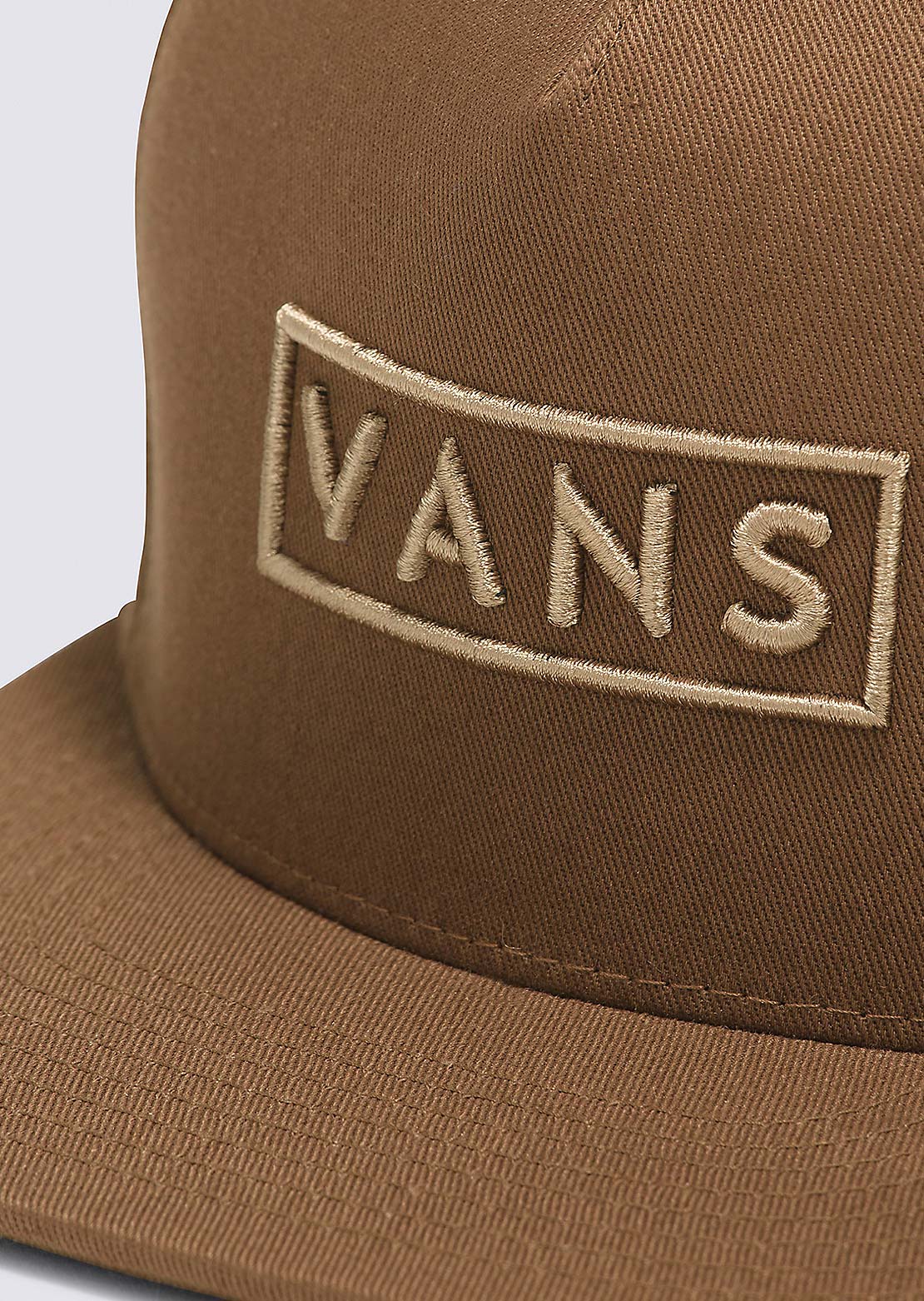 Vans Unisex Easy Box Snapback Cap Coffee Liqueur