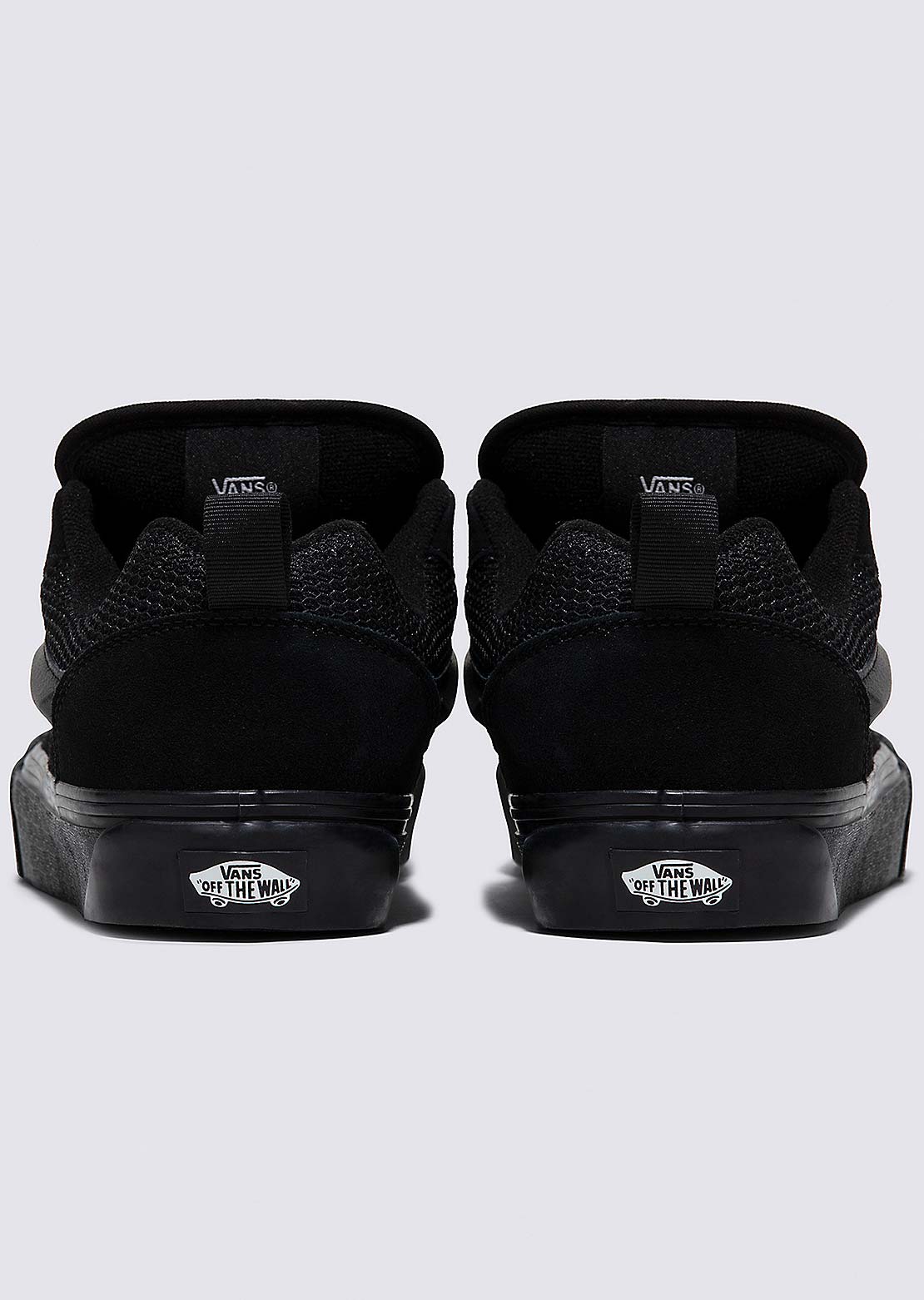 Vans Unisex KNU Skool Shoes Black/Black