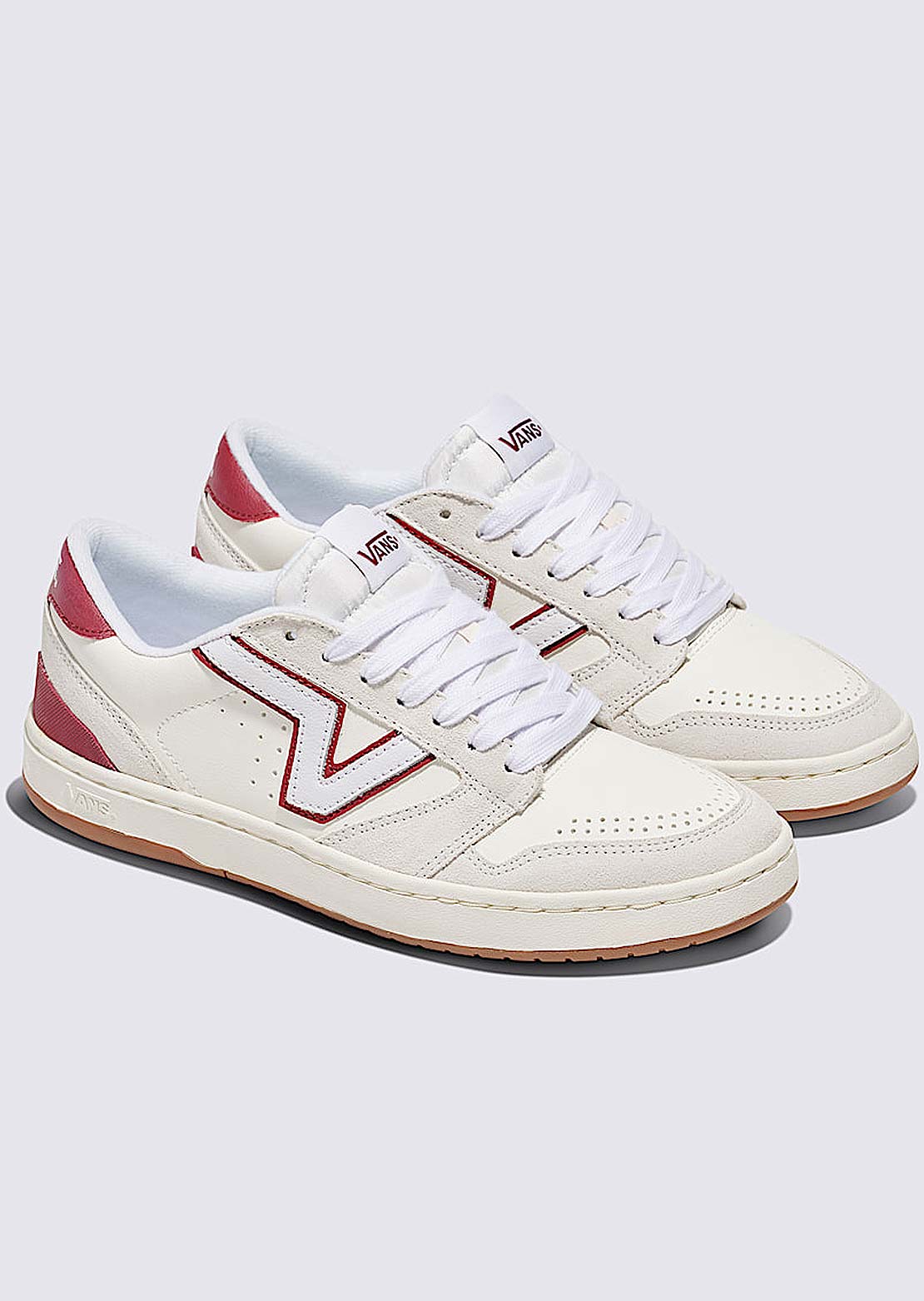 Vans Unisex Lowland 2.0 Shoes Vintage Red/Gum