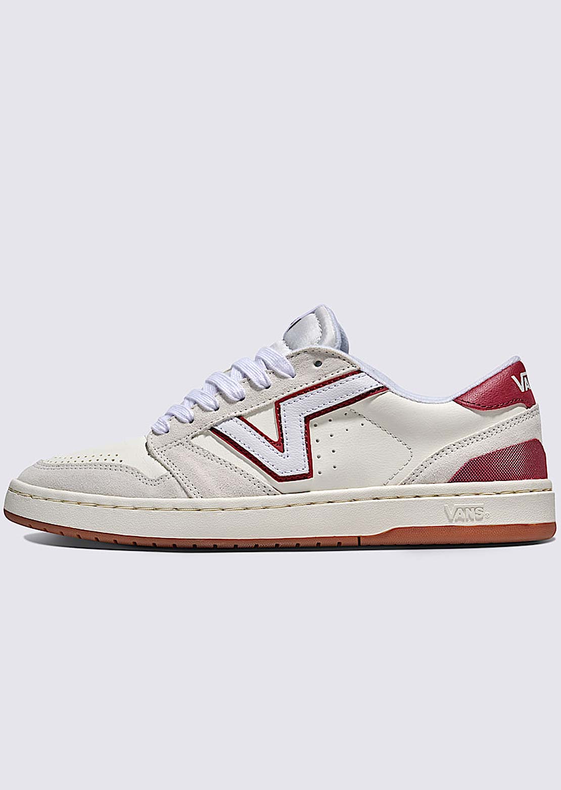 Vans Unisex Lowland 2.0 Shoes Vintage Red/Gum