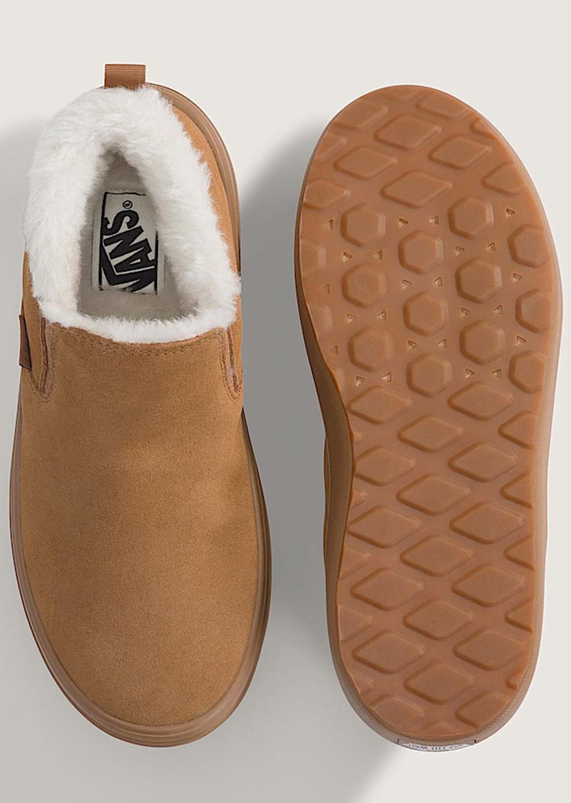 Vans Unisex Mid-Slip Platform Light Shoes Chipmunk