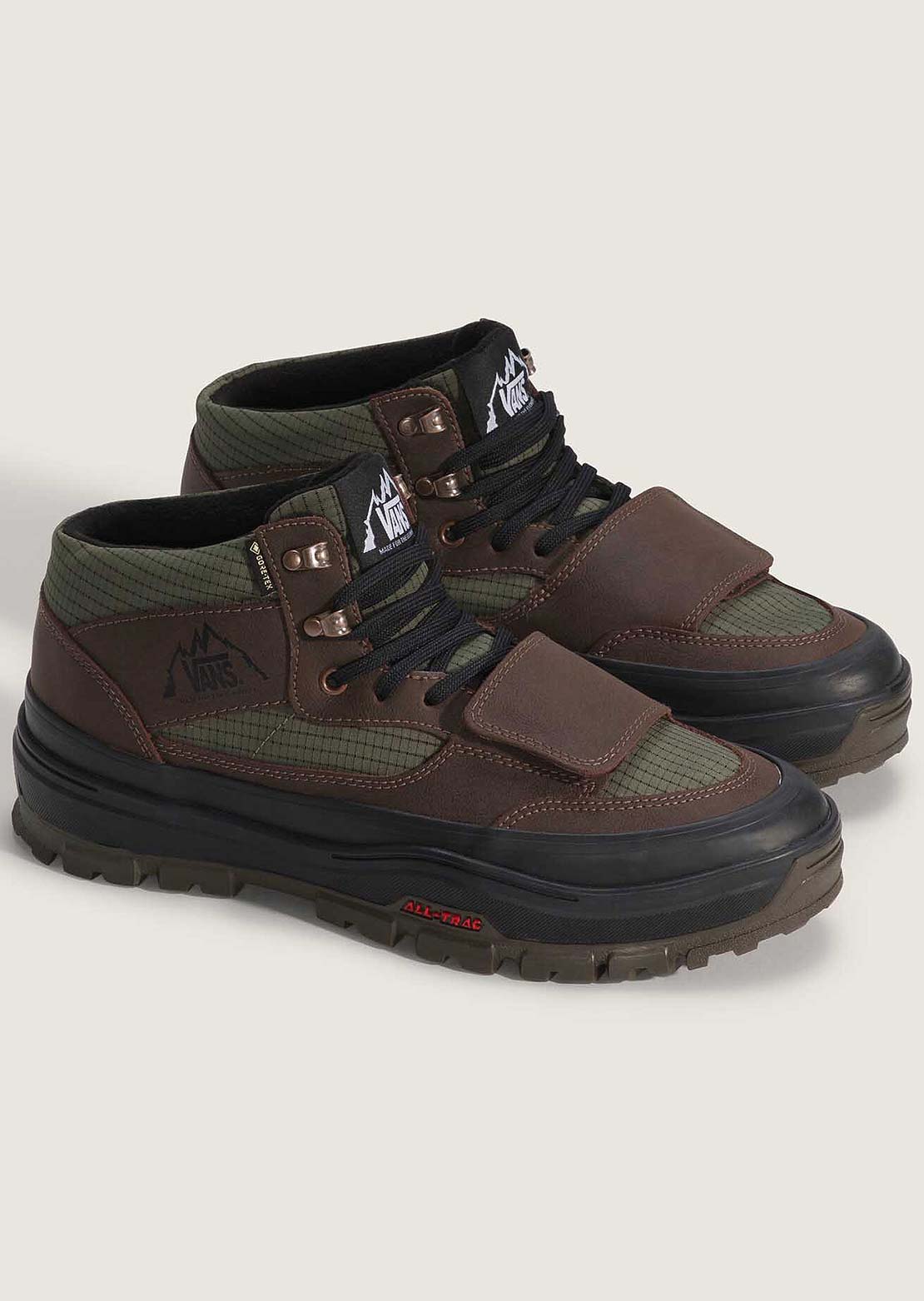 Vans Unisex MTE Mountain Mid GORE-TEX Insulated Boots Dark Green/Dark Brown