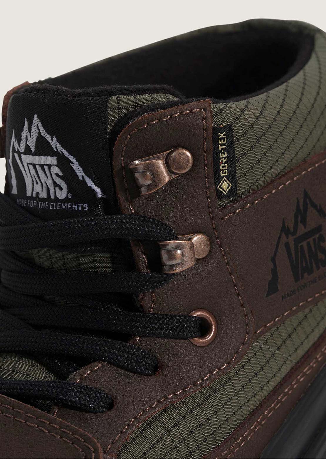 Vans Unisex MTE Mountain Mid GORE-TEX Insulated Boots Dark Green/Dark Brown