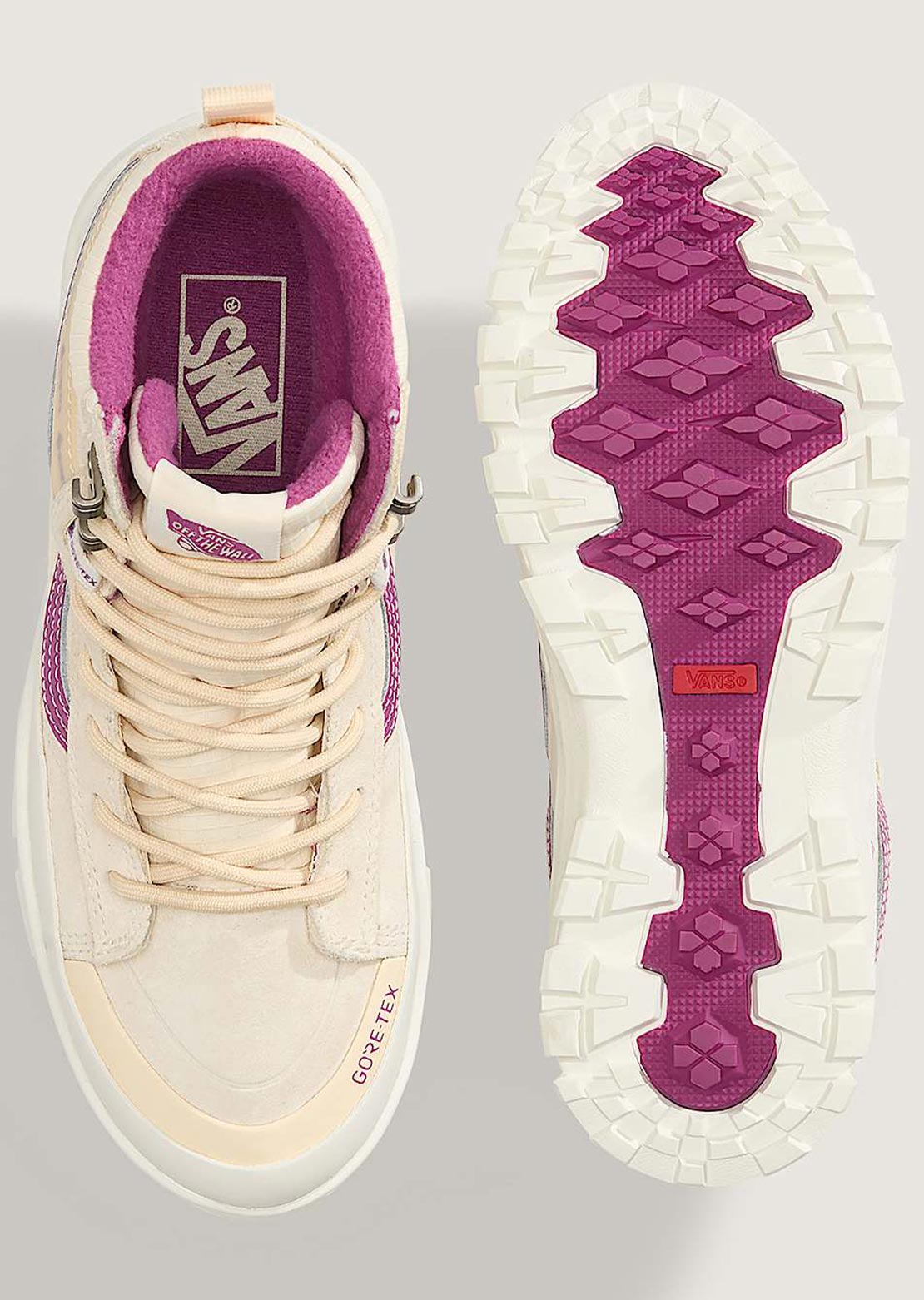 Vans Unisex MTE SK8-Hi GORE-TEX Insulated Boots Sand White