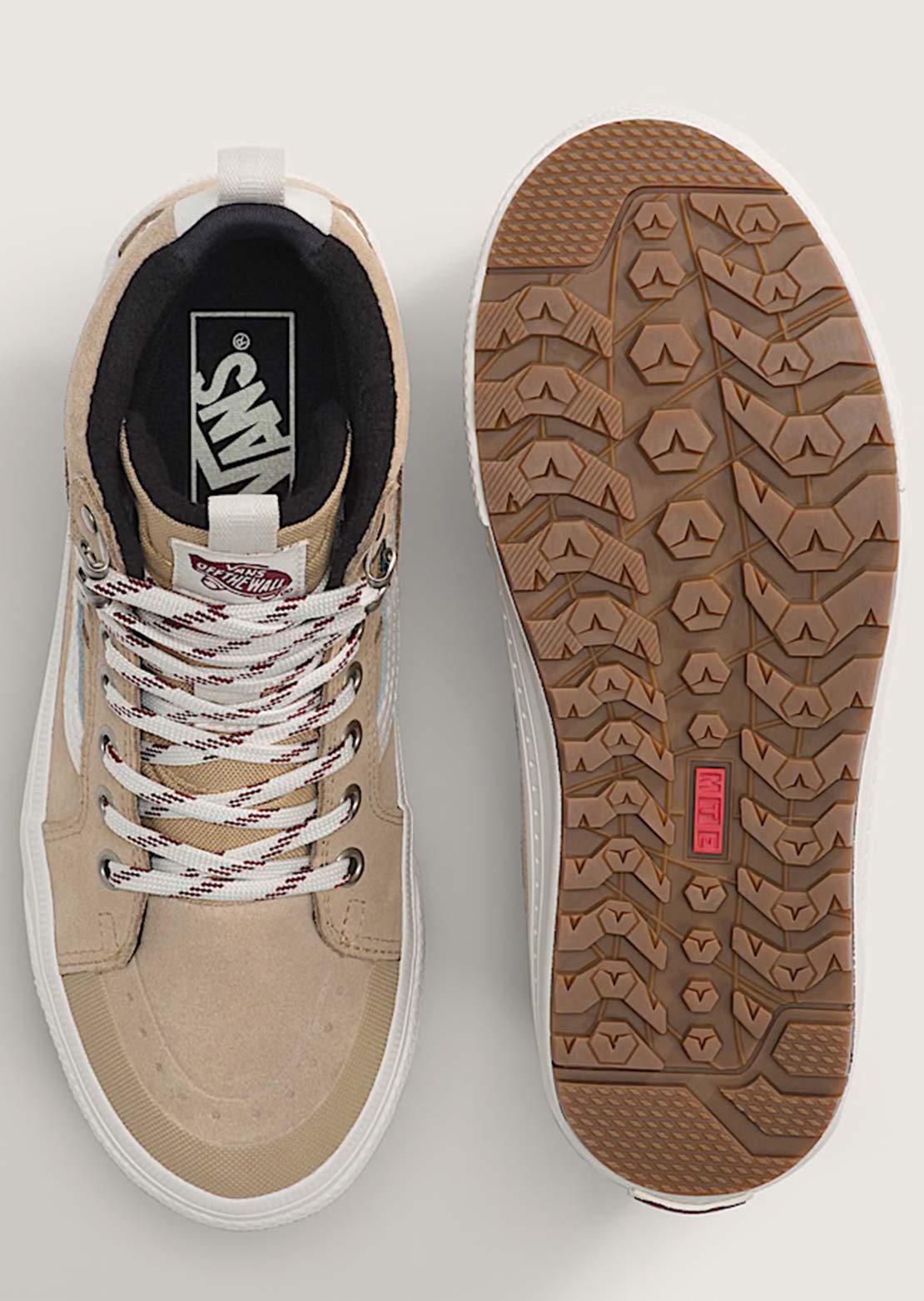 Vans Unisex MTE SK8-HI Waterproof Insulated Boots Tan/White