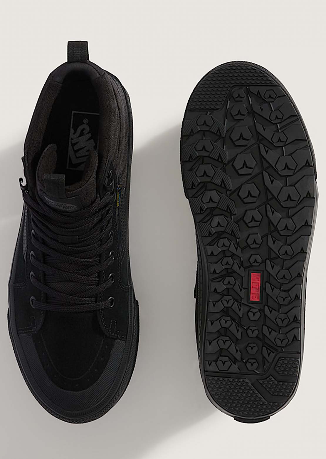 Vans Unisex MTE SK8-HI Waterproof Insulated Boots Black/Black