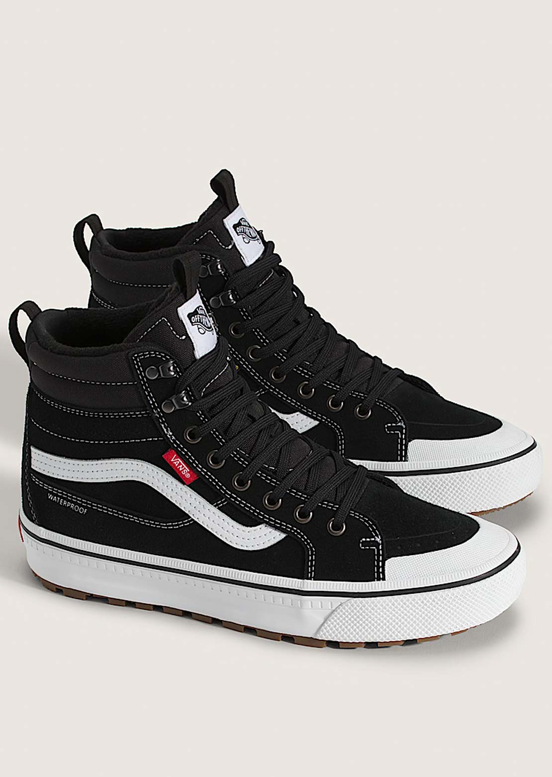 Vans Unisex MTE SK8-HI Waterproof Insulated Boots Black/White