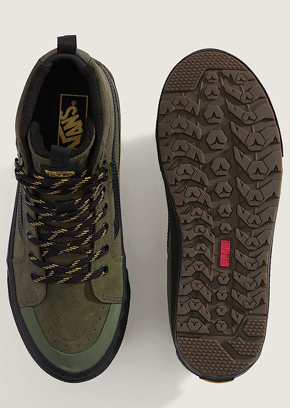 Vans Unisex MTE SK8-HI Waterproof Insulated Boots Green/Black