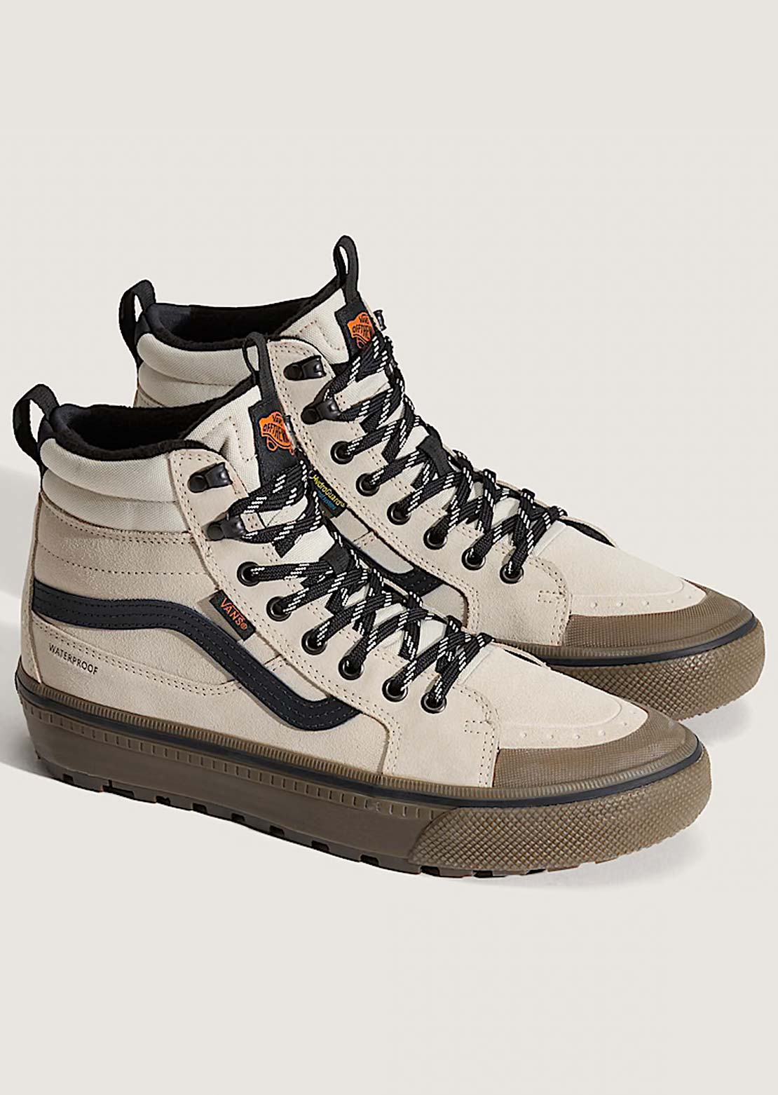 Vans Unisex MTE SK8-HI Waterproof Insulated Boots Oatmeal/Black