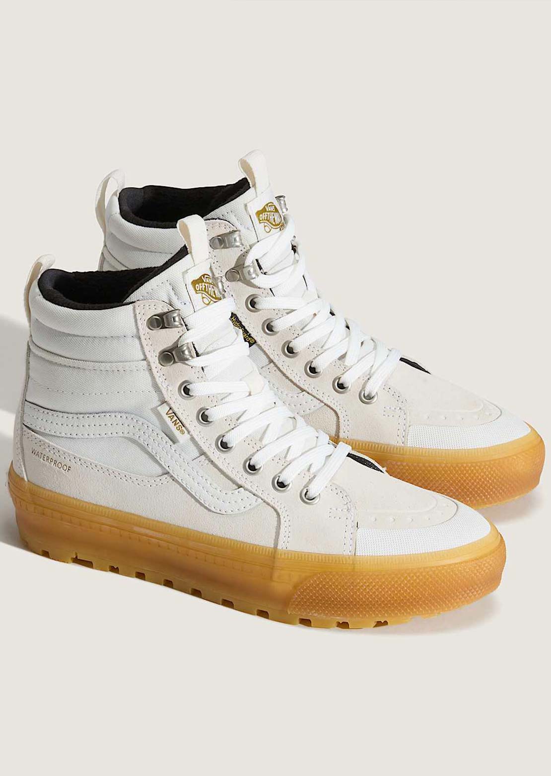 Vans Unisex MTE SK8-HI Waterproof Insulated Boots White Gum