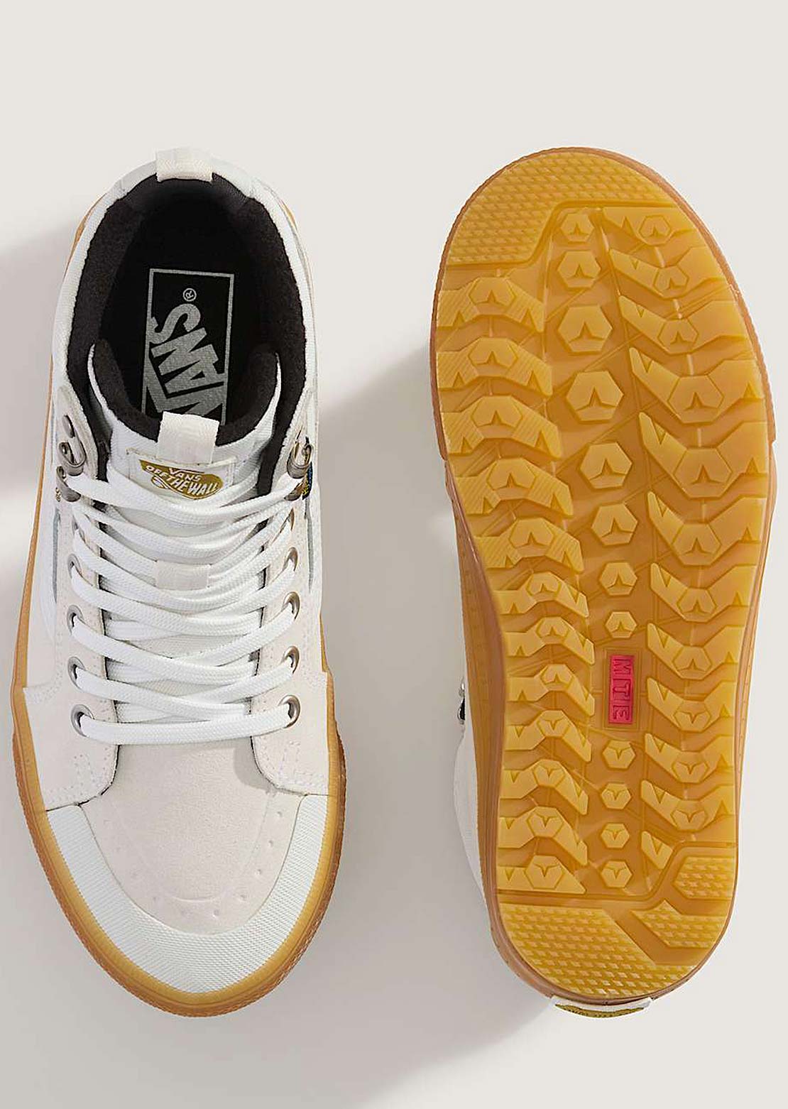 Vans Unisex MTE SK8-HI Waterproof Insulated Boots White Gum