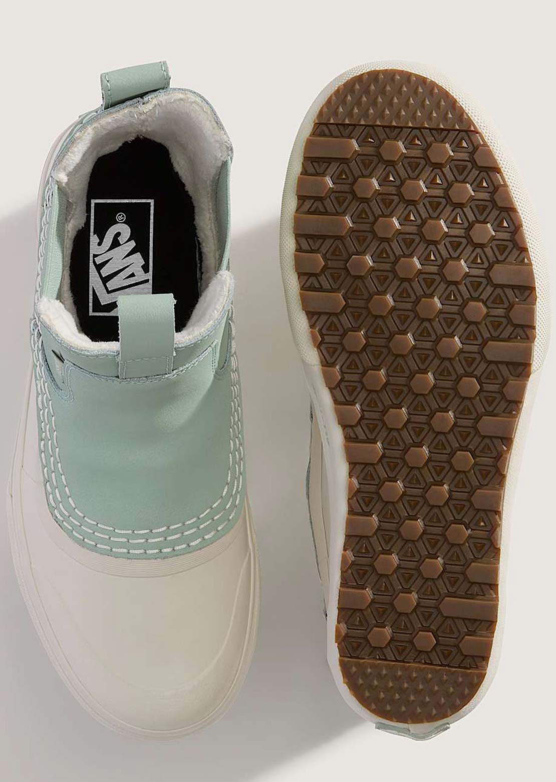 Vans Unisex MTE Standard Mid Chelsea Waterproof Boots Gray Olive