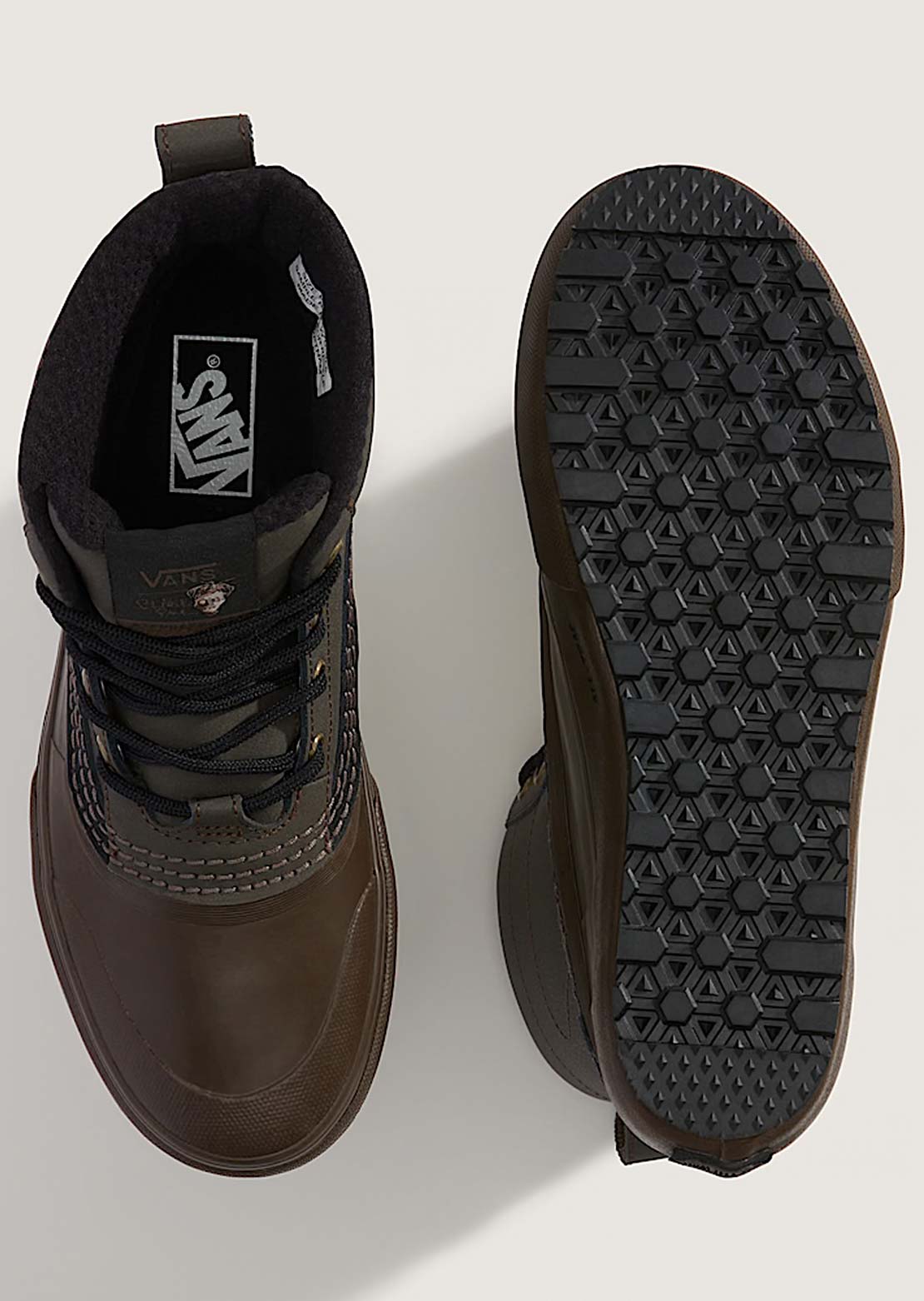 Vans Unisex MTE Standard Mid Waterproof Boots Blake Paul Demitasse/Black