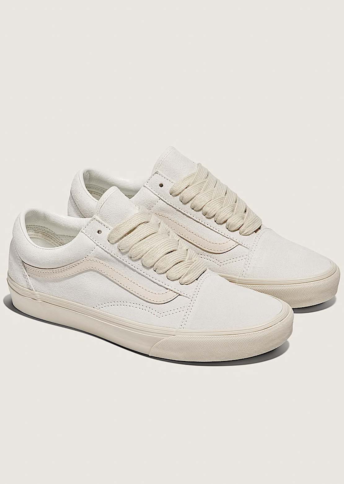 Vans Unisex Old Skool Shoes Oversized Lace Marshmallow