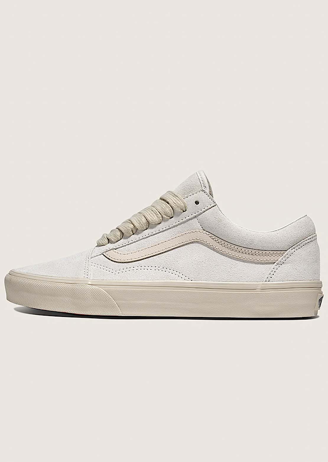 Vans Unisex Old Skool Shoes Oversized Lace Marshmallow