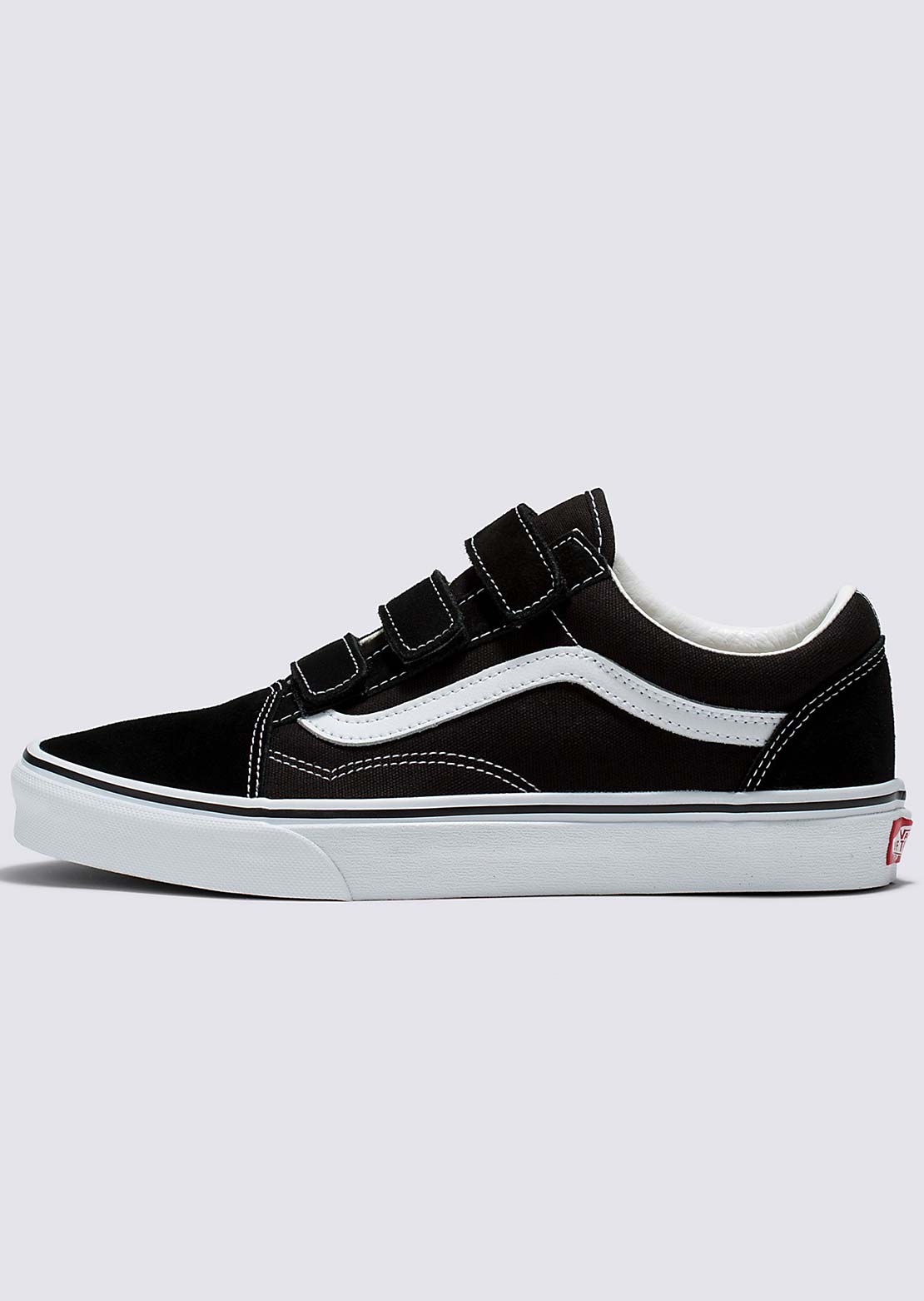 Vans Unisex Old Skool V Shoes Suede/Canvas/Black/True White