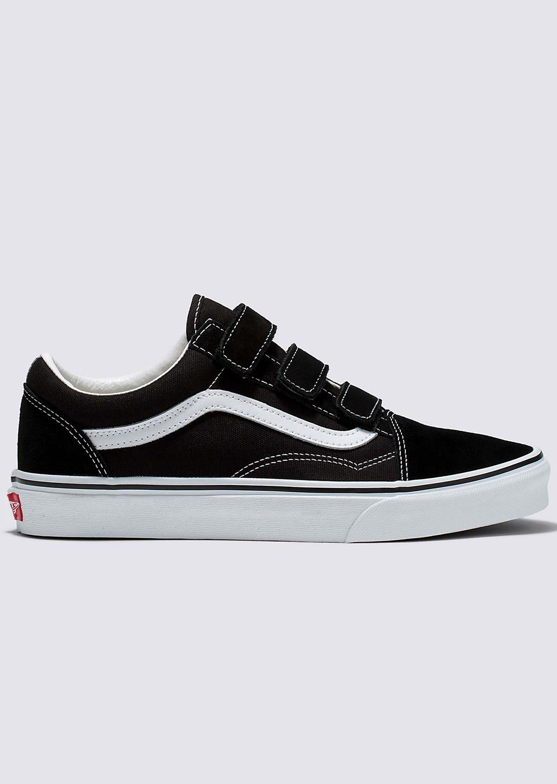 Vans Unisex Old Skool V Shoes Suede/Canvas/Black/True White