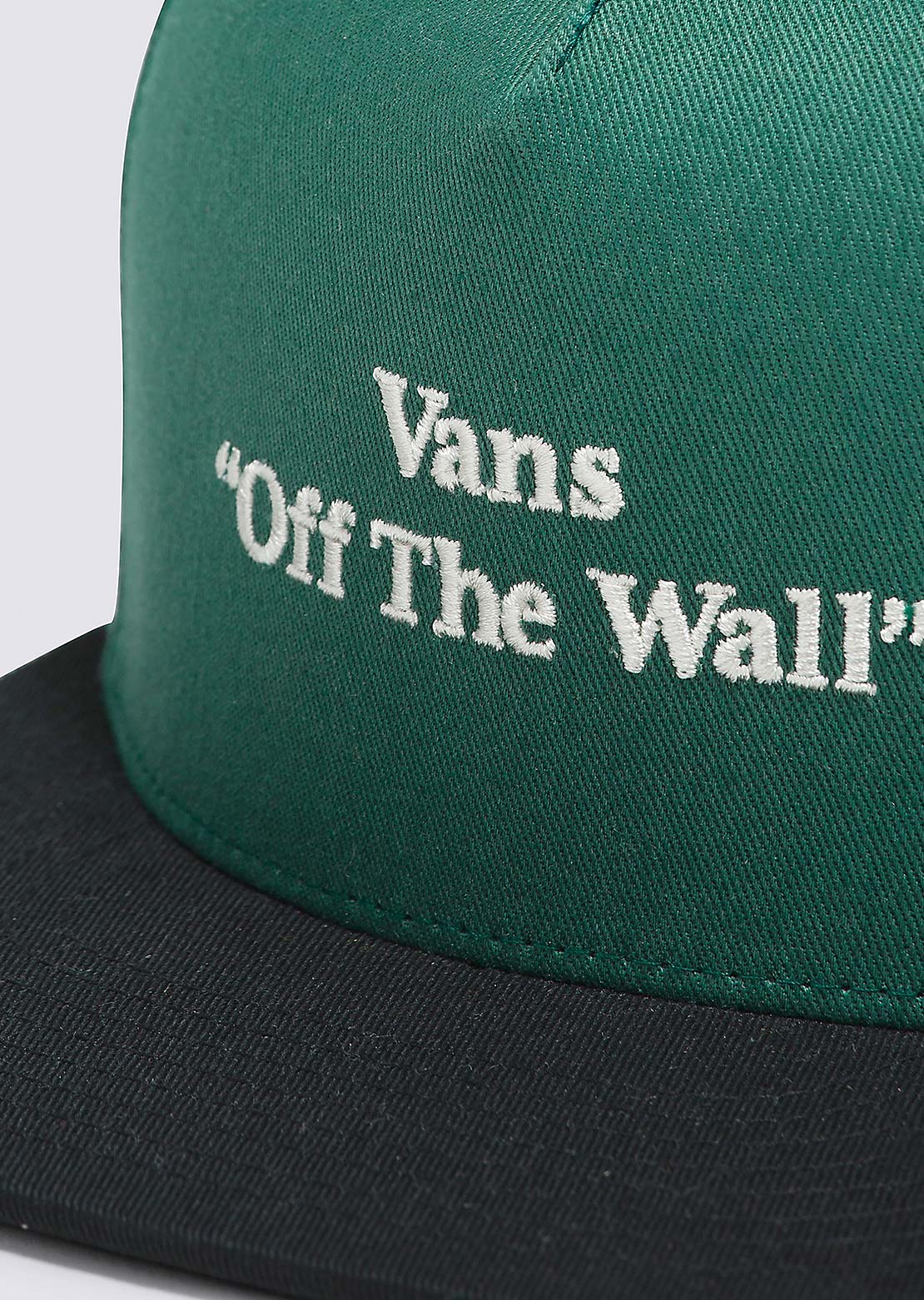 Vans Unisex Quoted Snapback Cap Bistro Green