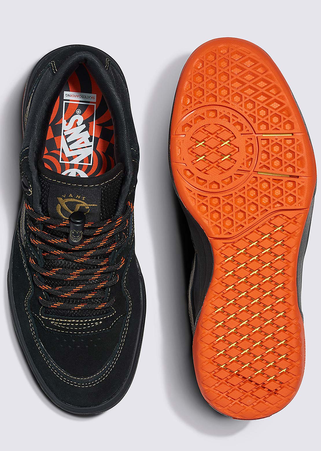 Vans Unisex Rowan 2 Shoes Spitfire Black/Flame