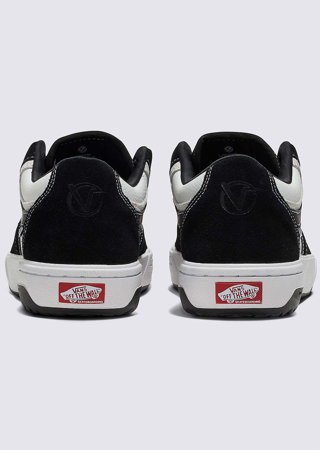 Vans Unisex Rowan 2 Skate Shoes Black/White/Black