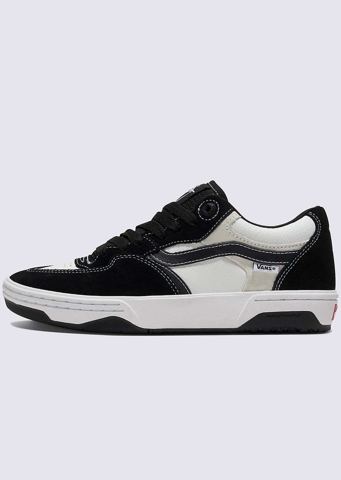 Vans Unisex Rowan 2 Skate Shoes Black/White/Black