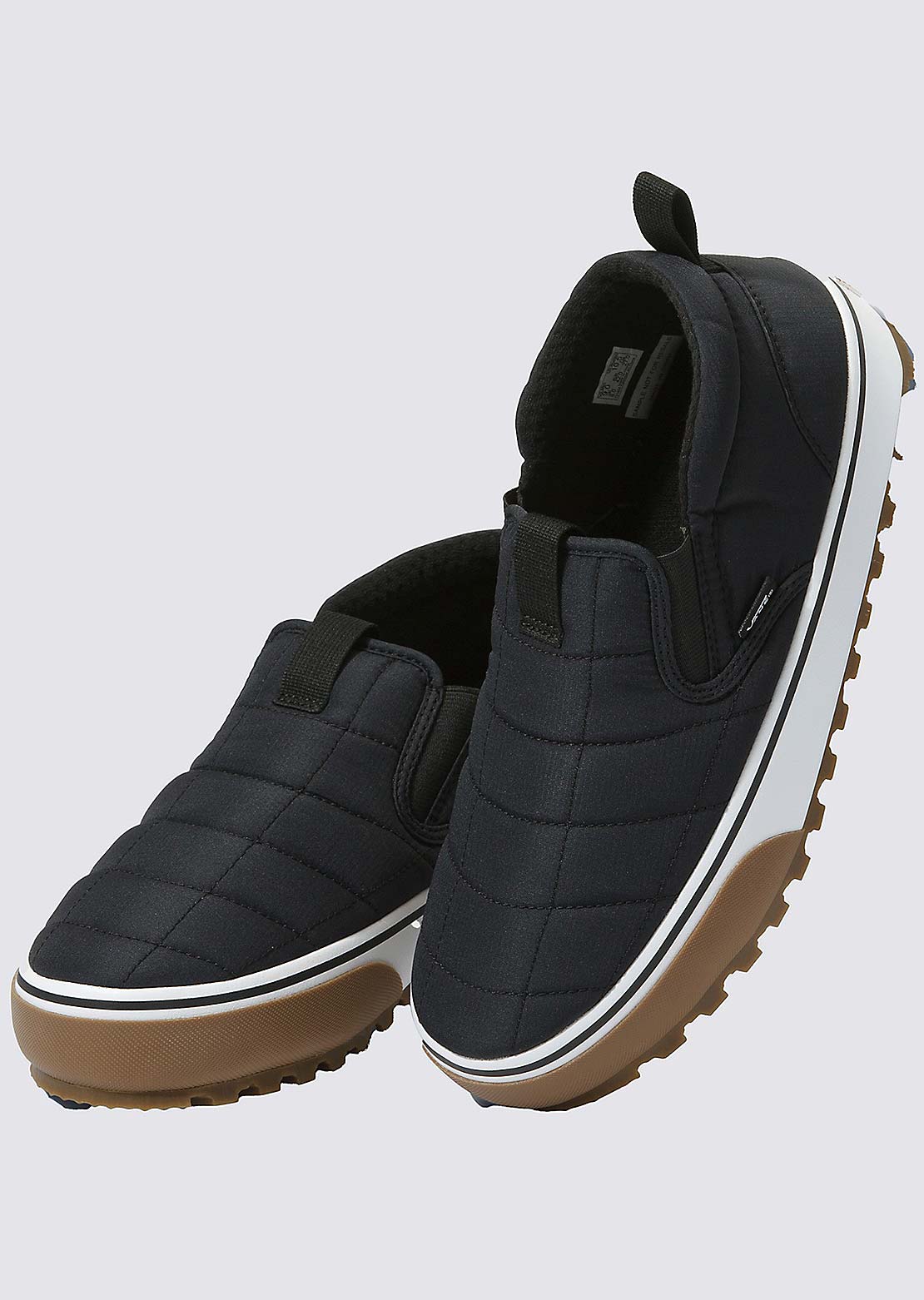 Vans Unisex Snow Lodge Slipper MID MTE Shoes Quilted Black