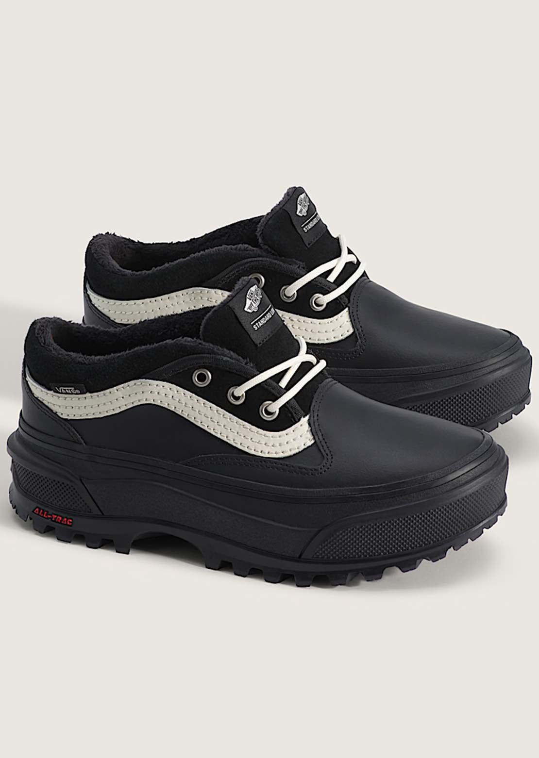 Vans Unisex Standard Low MTE Shoes Black/Turtledove