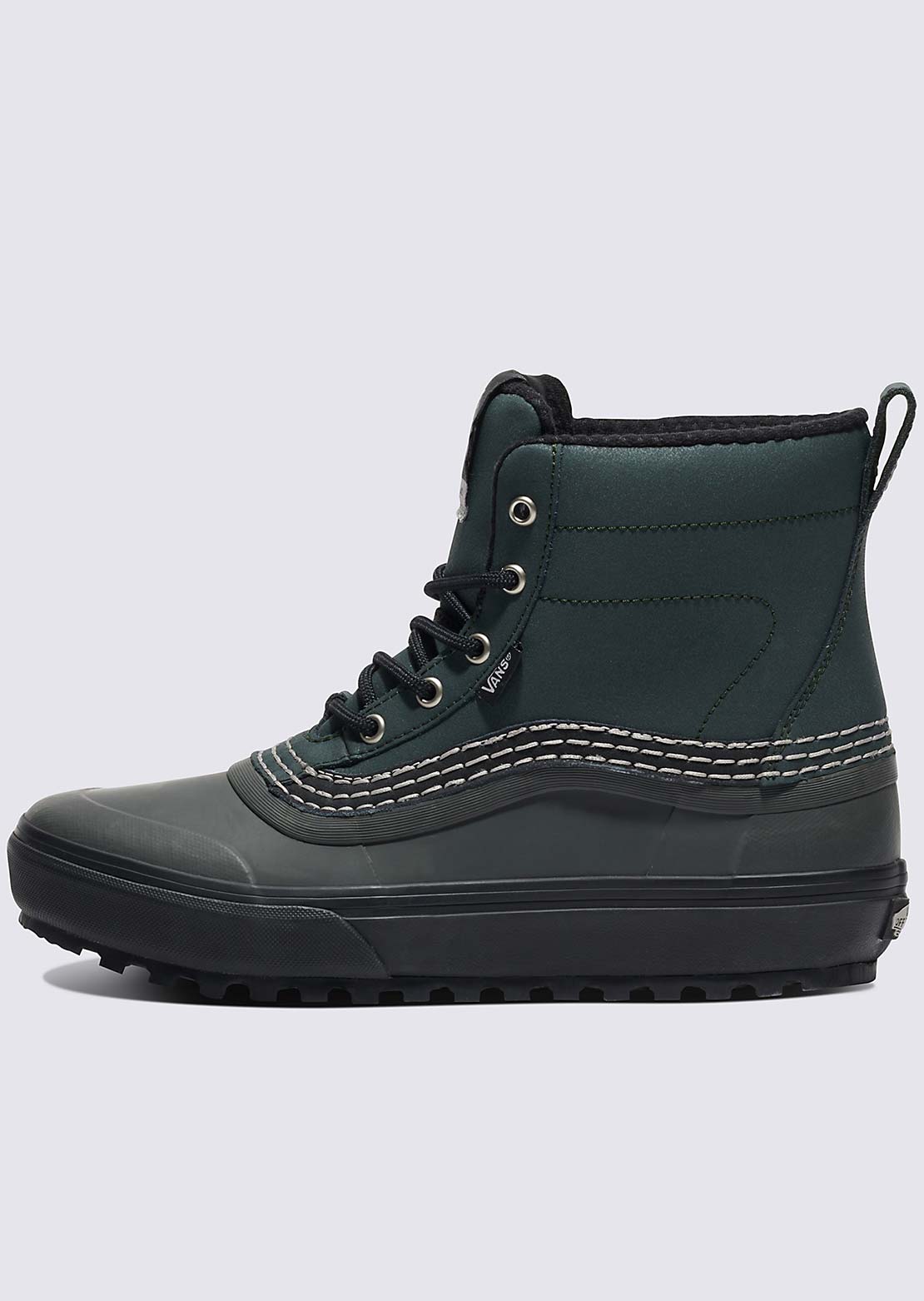 Vans Unisex Standard MID Waterproof Shoes Blake Paul Black/Forest