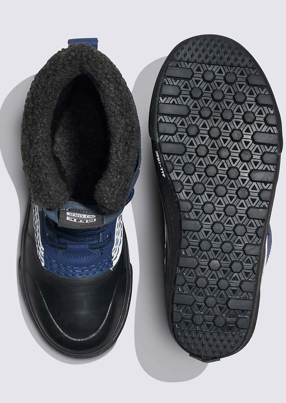 Vans Unisex Standard Waterproof MTE Winter Boots Black/Navy