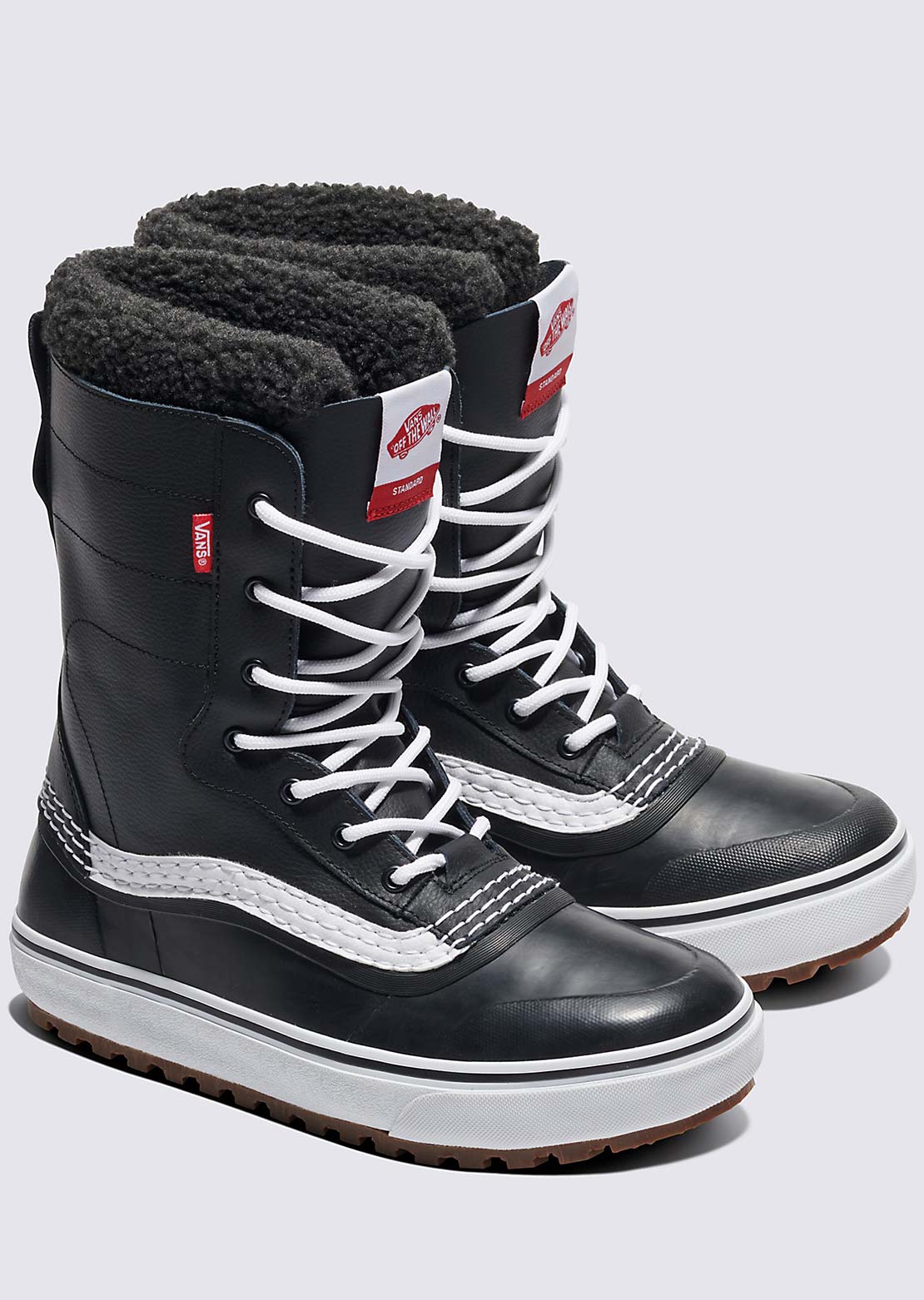 Vans Unisex Standard Waterproof MTE Winter Boots Black/White