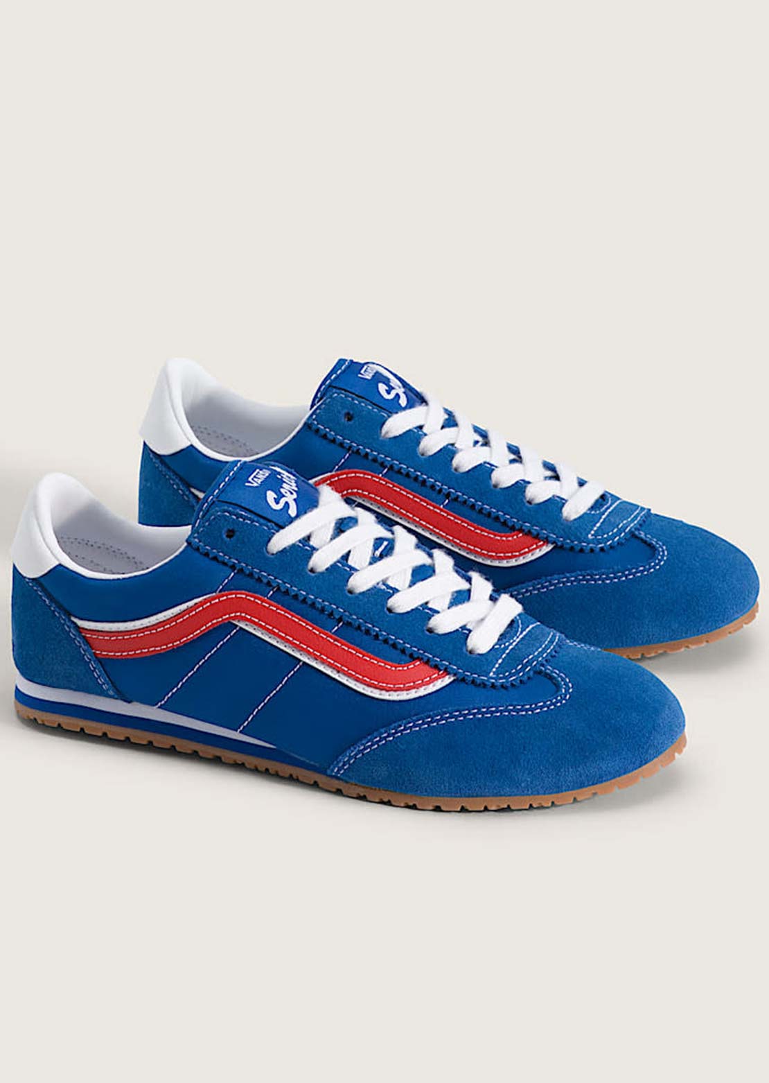 Vans Unisex Super Lowpro Shoes Pop Blue