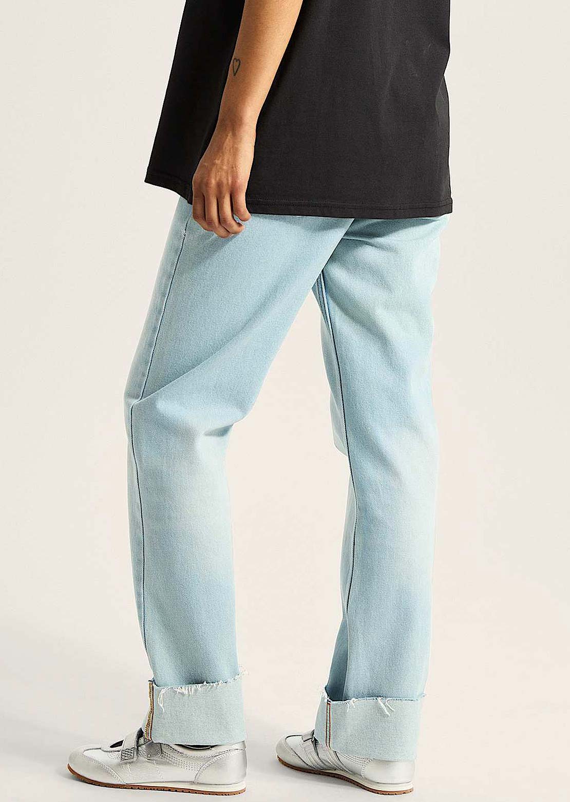 Vans Women's Annabelle Straight Leg Pants Light Stonewash