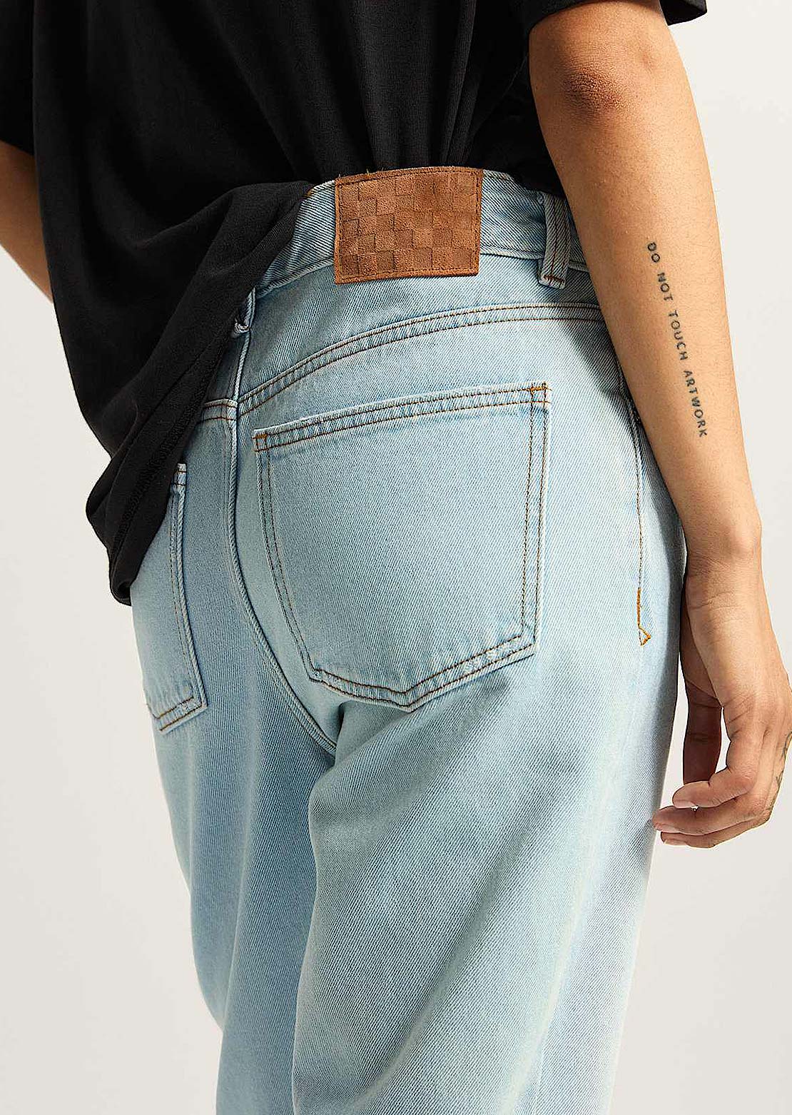 Vans Women's Annabelle Straight Leg Pants Light Stonewash