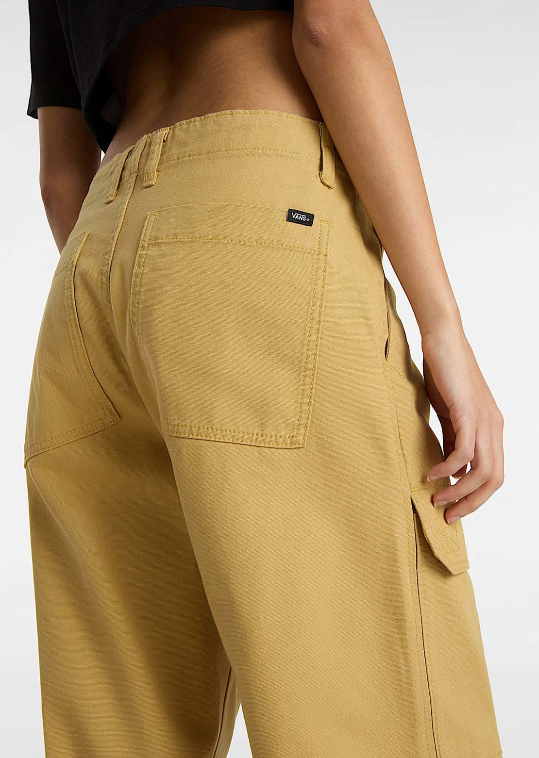 Vans Women's Arroyo Wide Leg Cargo Pant Antelope