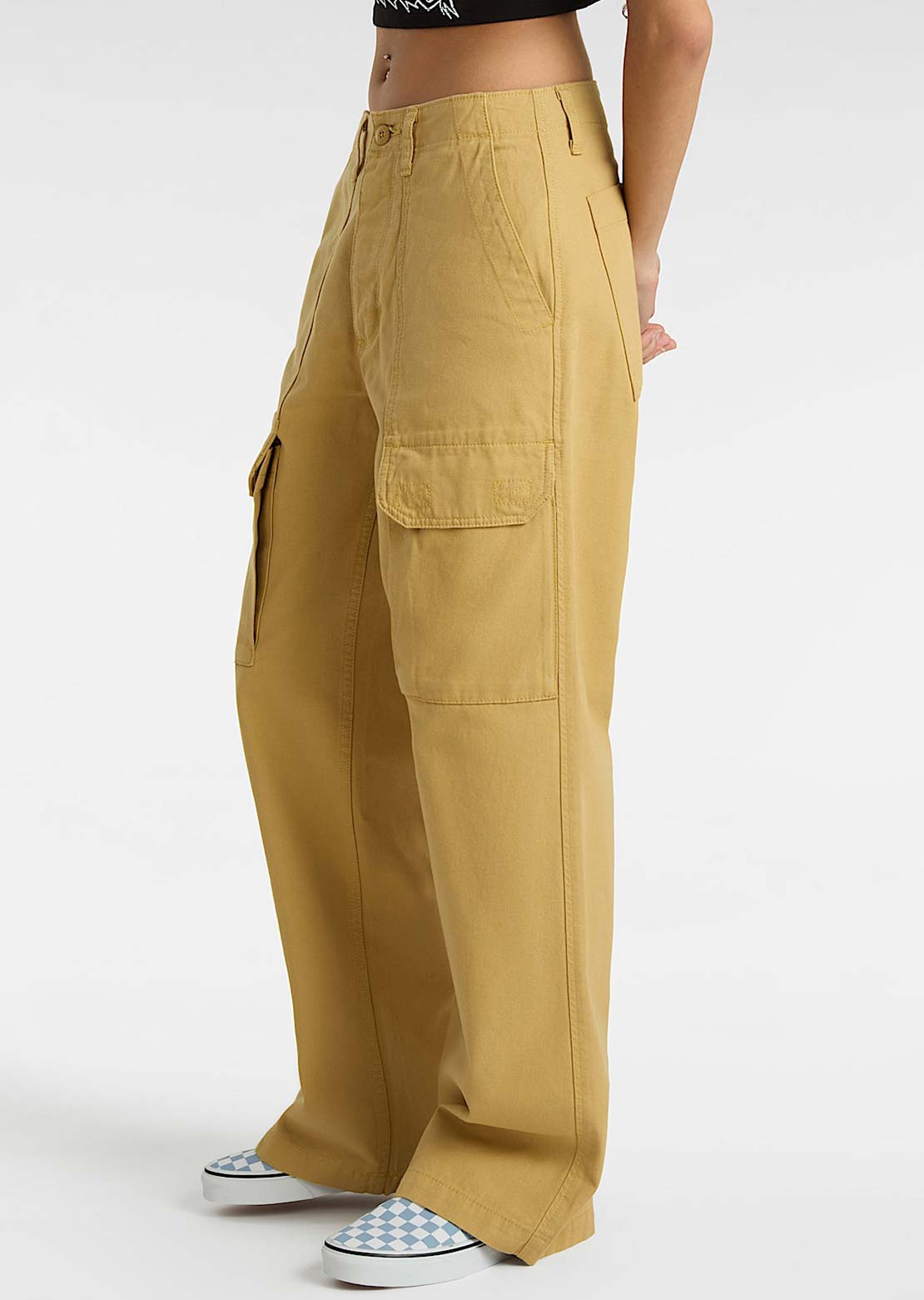 Vans Women's Arroyo Wide Leg Cargo Pant Antelope