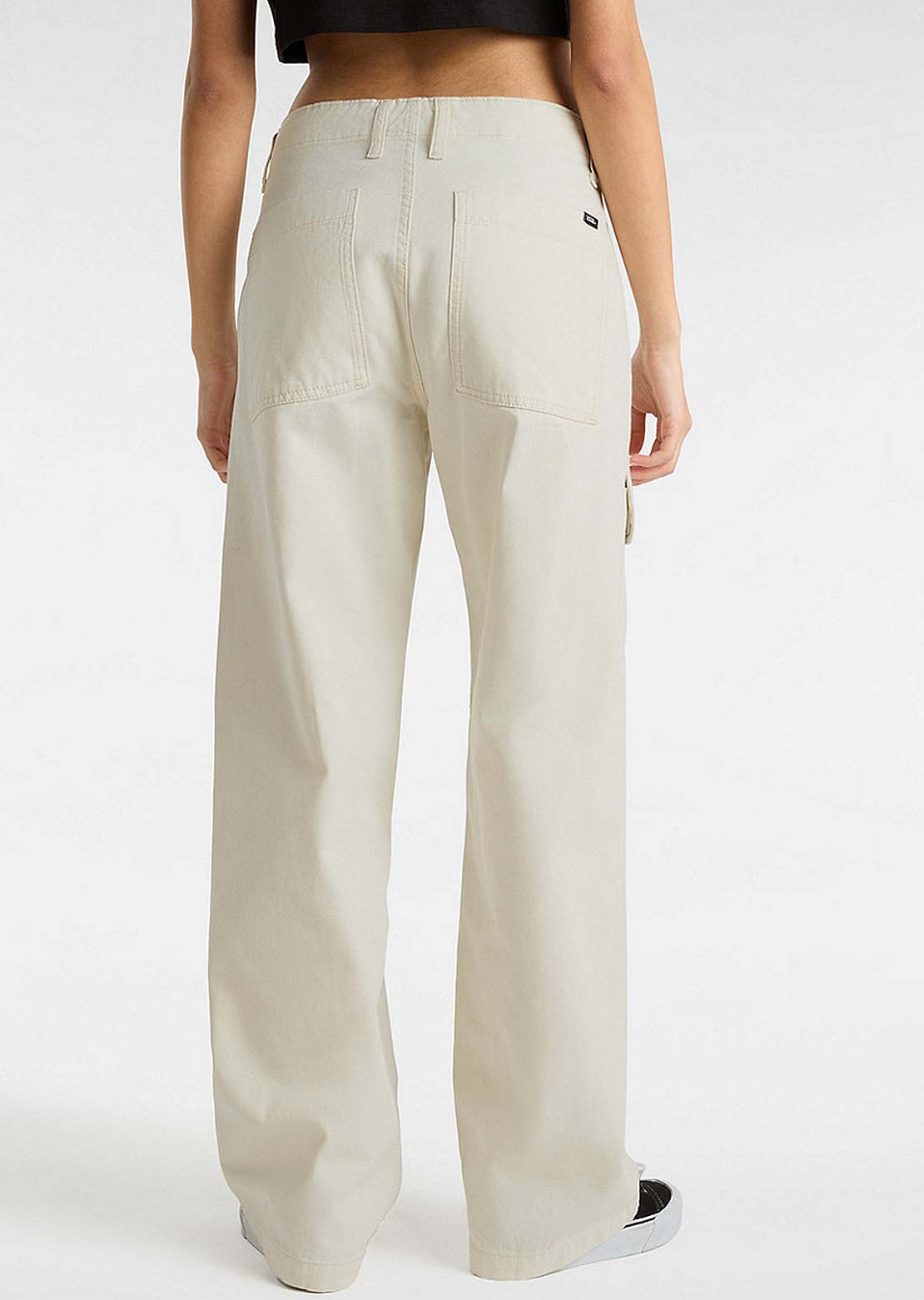 Vans Women&#39;s Arroyo Wide Leg Cargo Pants Turtledove